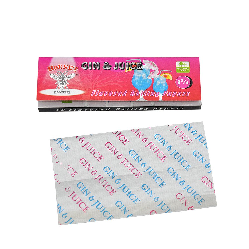 Gin&Juice Flavor Rolling Paper 5 Booklets