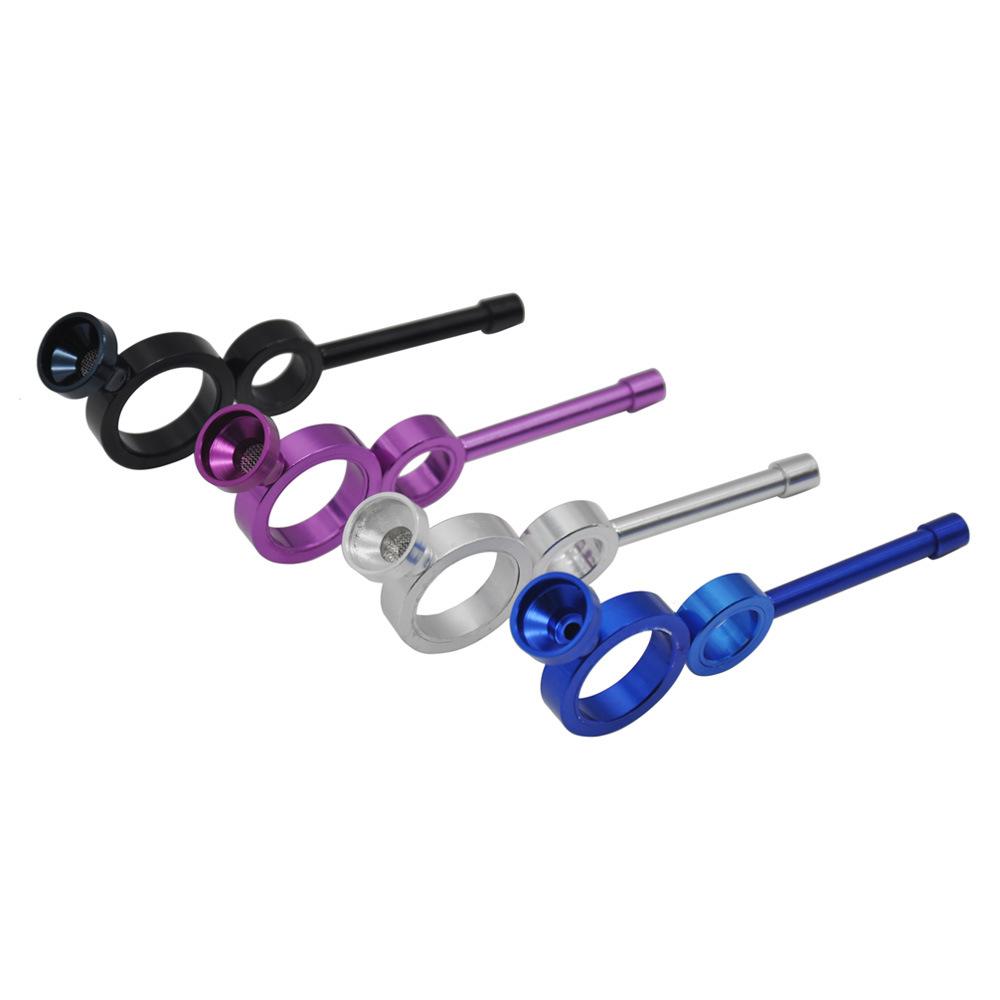 Creative Two Ring Weed Pipe