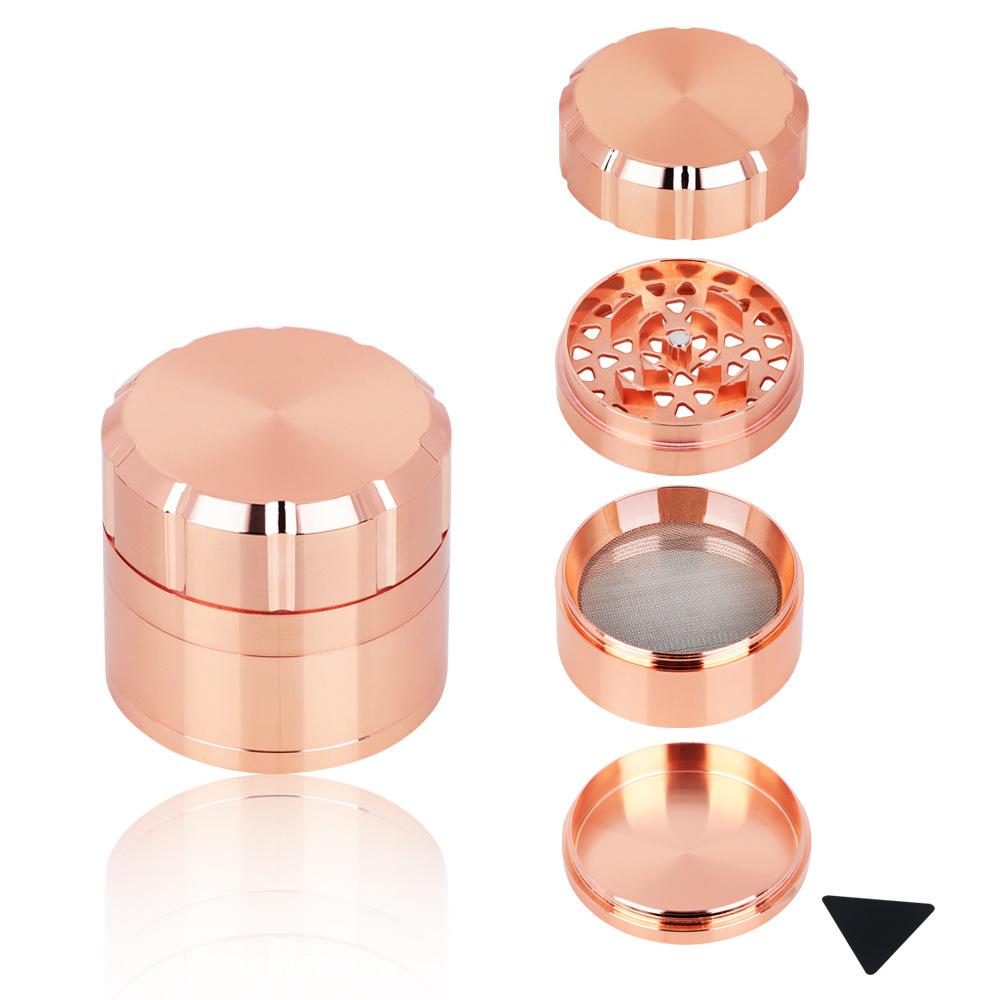 4 Layer 63mm Zinc Alloy Diamond Cut Grinder