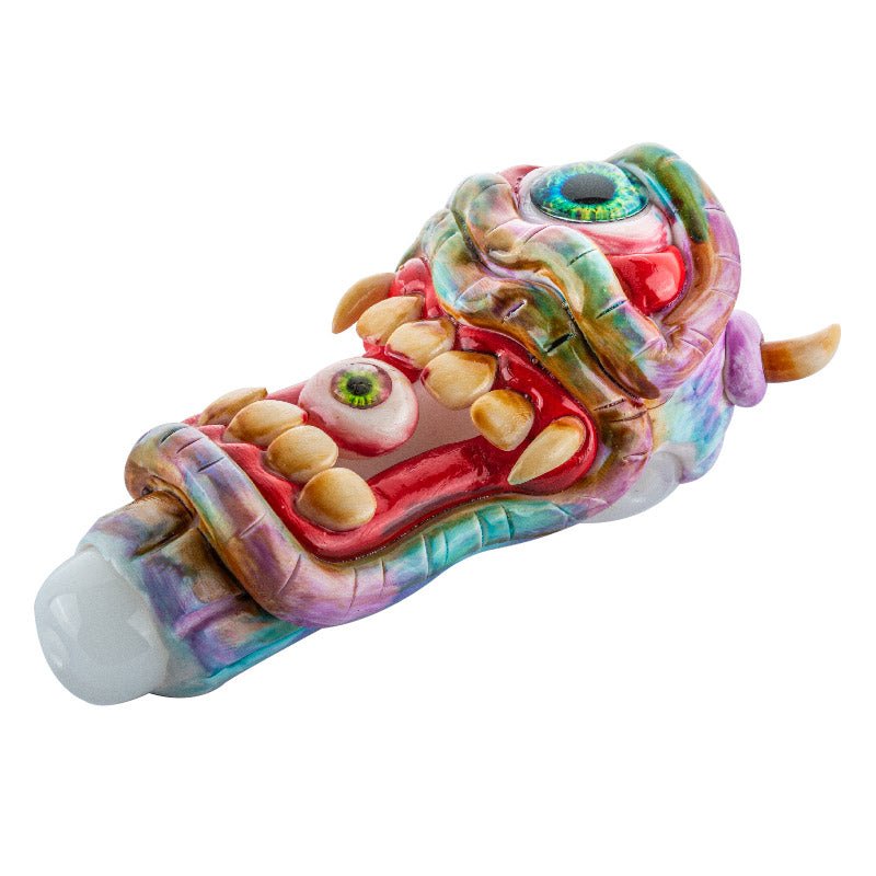 Colorful Cyclops Weed Pipe
