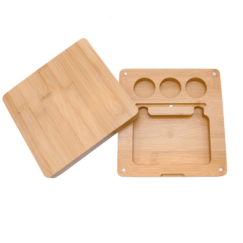 Bamboo Multi Functional Rolling Tray