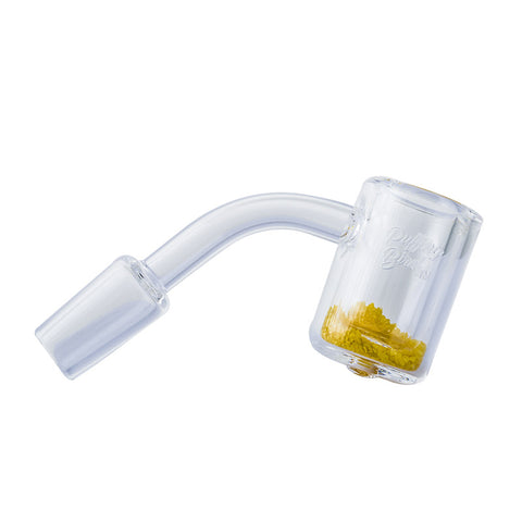 Glow-In-The-Dark Beaker Bong Set w/ Quartz Banger Carb Cap | PB