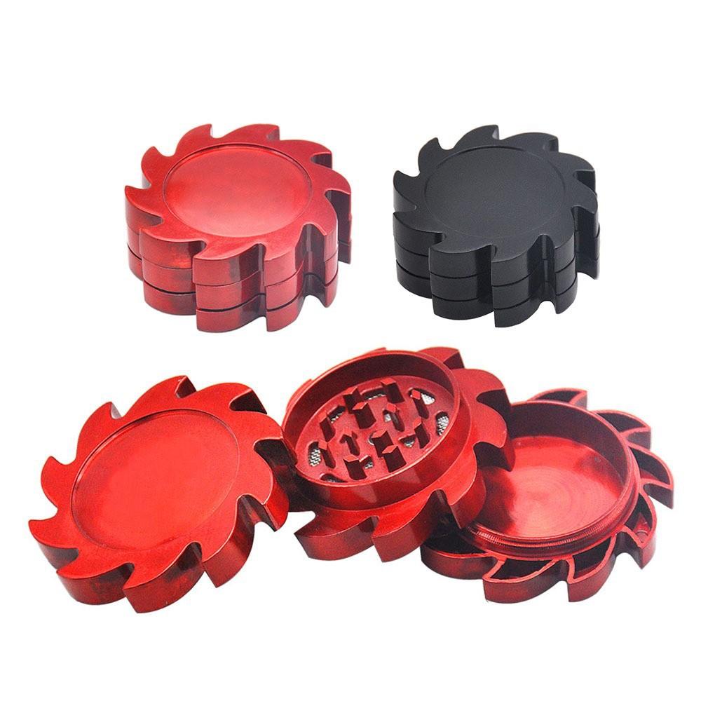 3-Layer Zinc Alloy Gear Shape Grinder