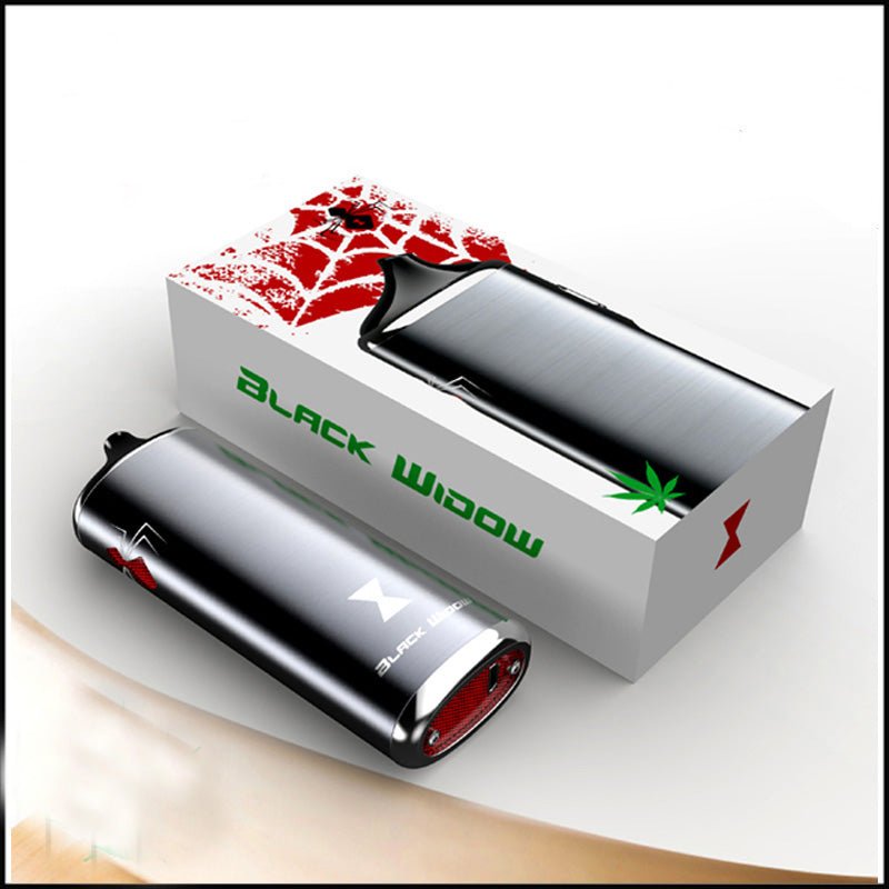 Black Widow Dry Herb Vaporizer - PuffingBird