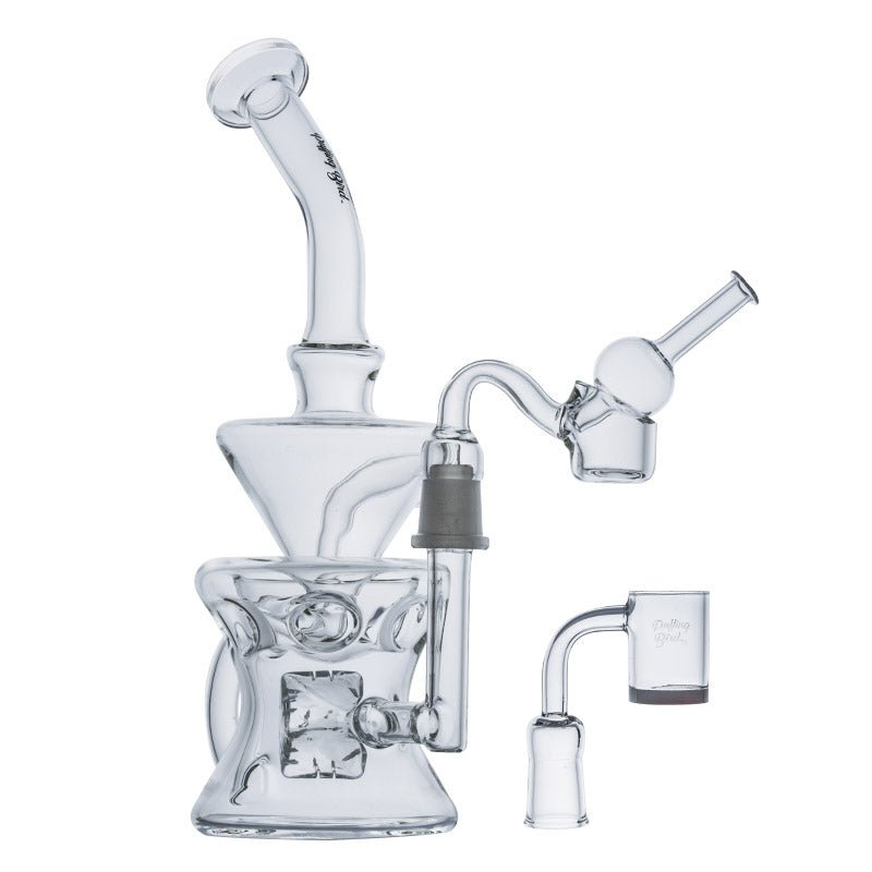 Swiss Perc Heady Dab Rig Set w/ Quartz Banger Carb Cap