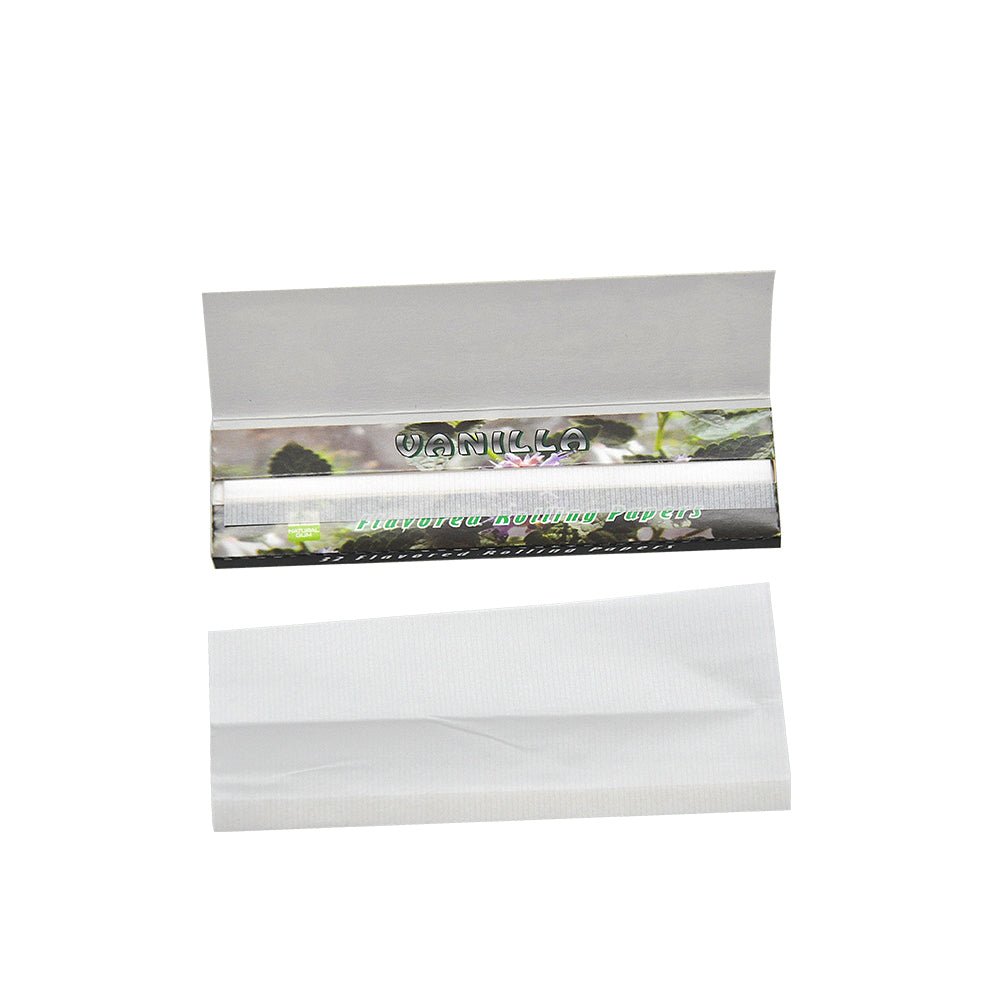 Hornet Kingsize Vanilla Flavored Rolling Paper Box of 25 Booklets/800 sheets