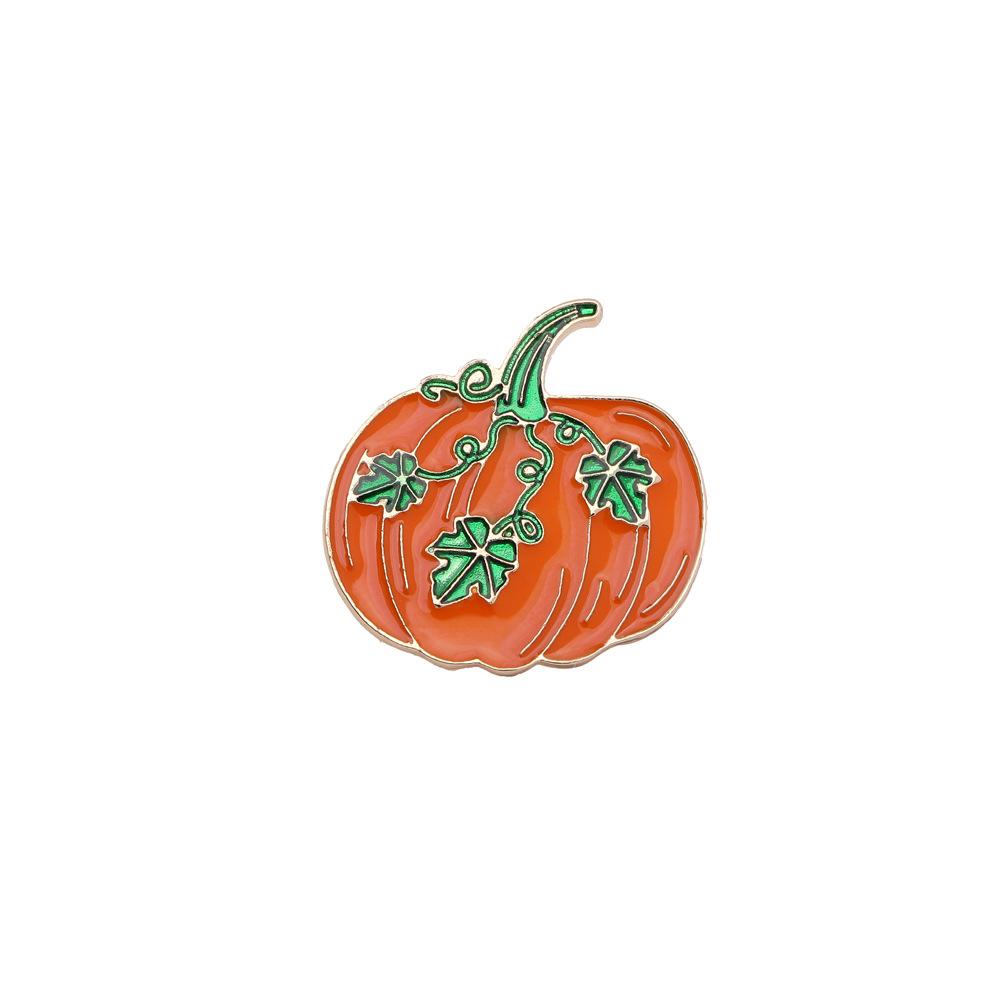 Cute Avocado Pumpkin Enamel Pin