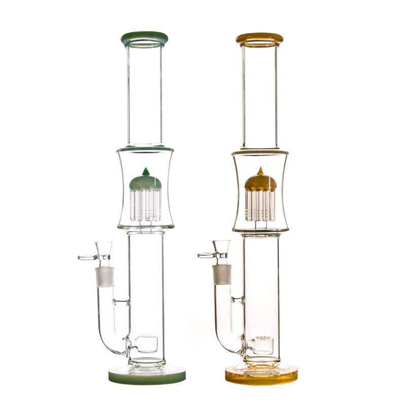 16 inch Bong with Flower of Life perc to Arm tree perc 18.8mm