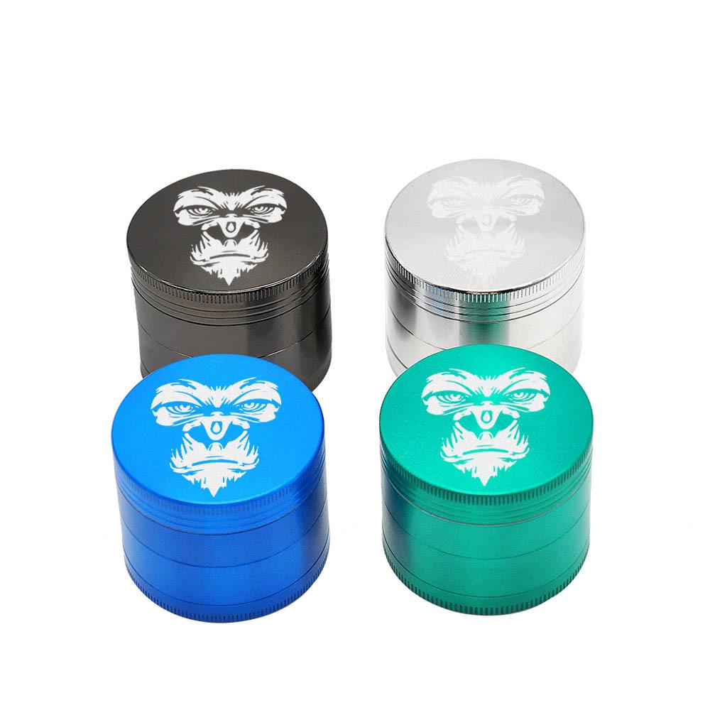 Caesar Planet Ape Novelty Herb Grinder 4 Layer 50mm (4 Color)