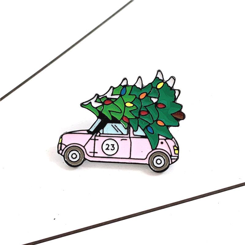 Christmas Theme Enamel Pin