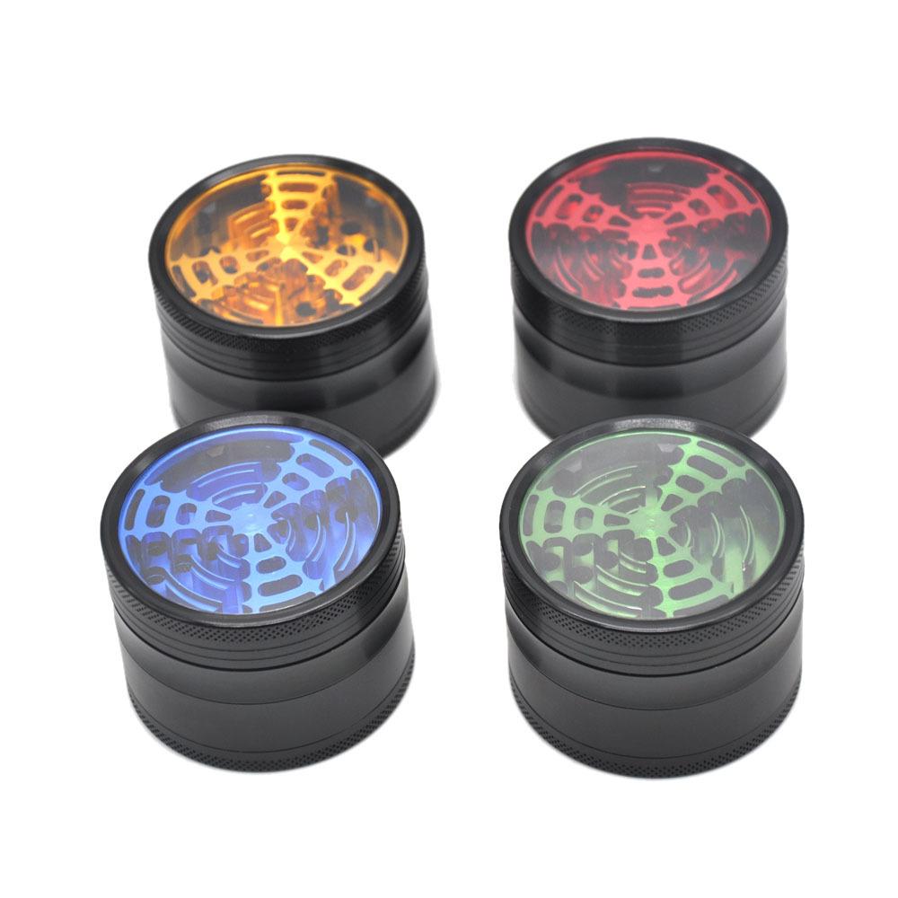 The Crusher Blade Novelty Grinder 4 Layer 63MM (4 Color)
