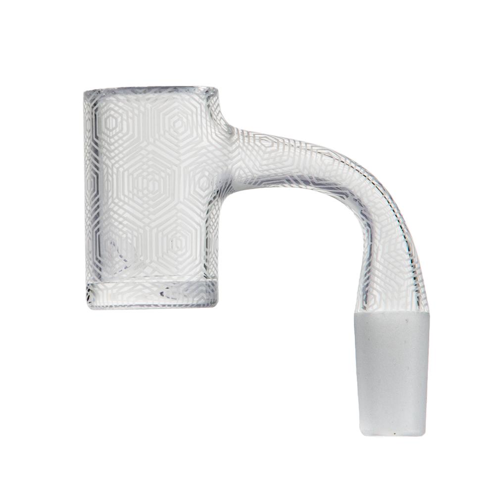 14mm Male 25mm Diamond Textured Quartz Banger