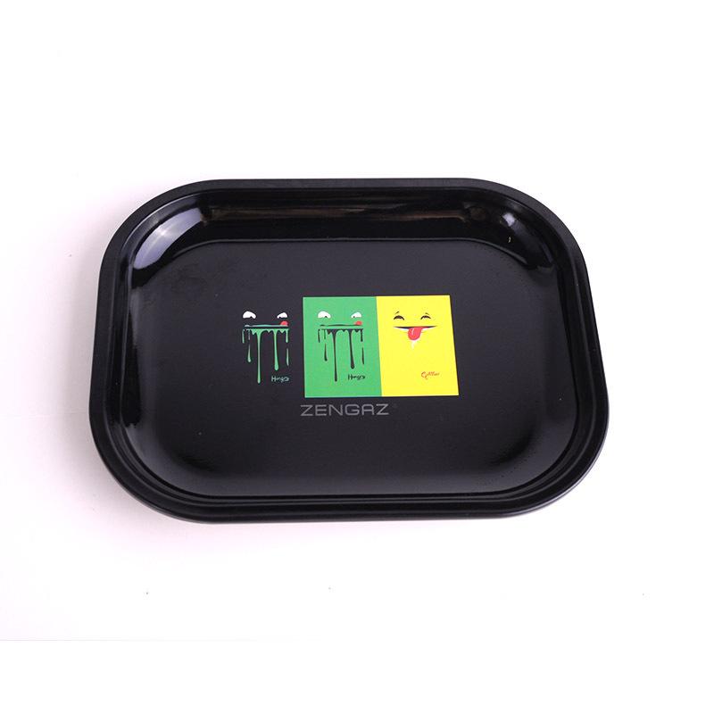 Tinplate Black Storage Rolling Tray