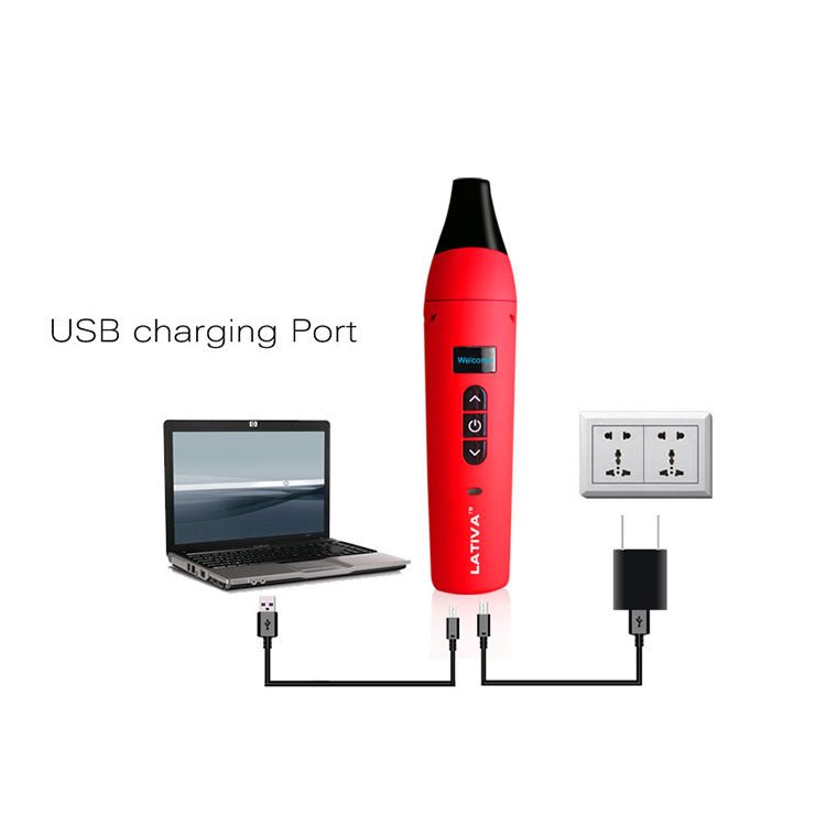 Lativa T3 Dry Herb Vaporizer - PuffingBird