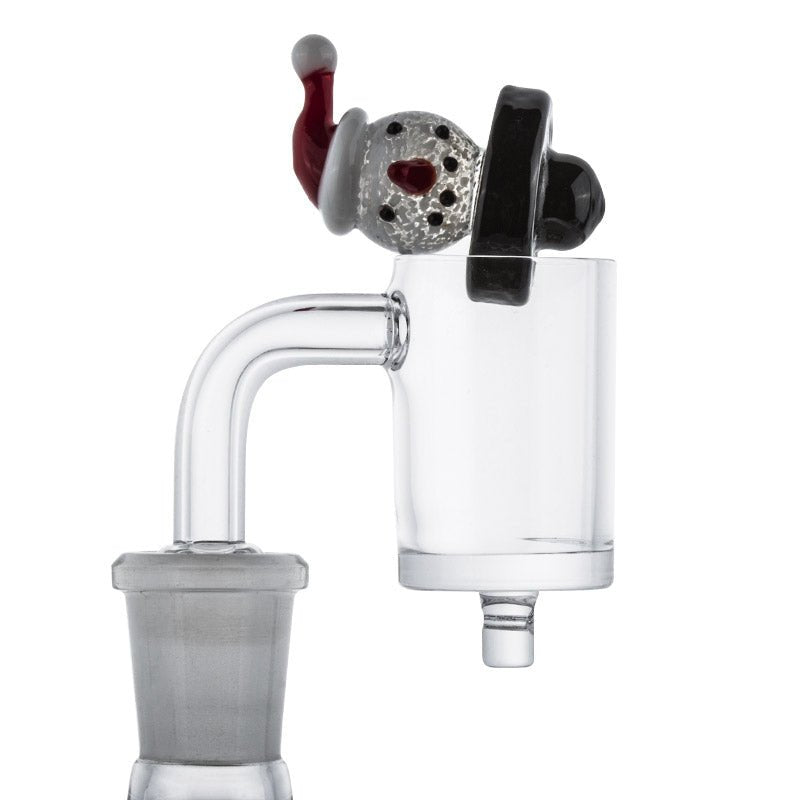 Snowman Christmas Themed Carb Cap