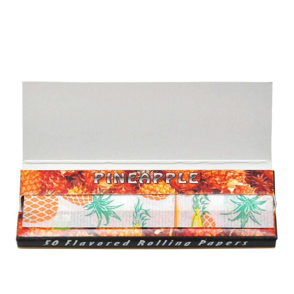Hornet Pineapple Flavored Rolling Paper Box of 50 Booklets/2500 sheets