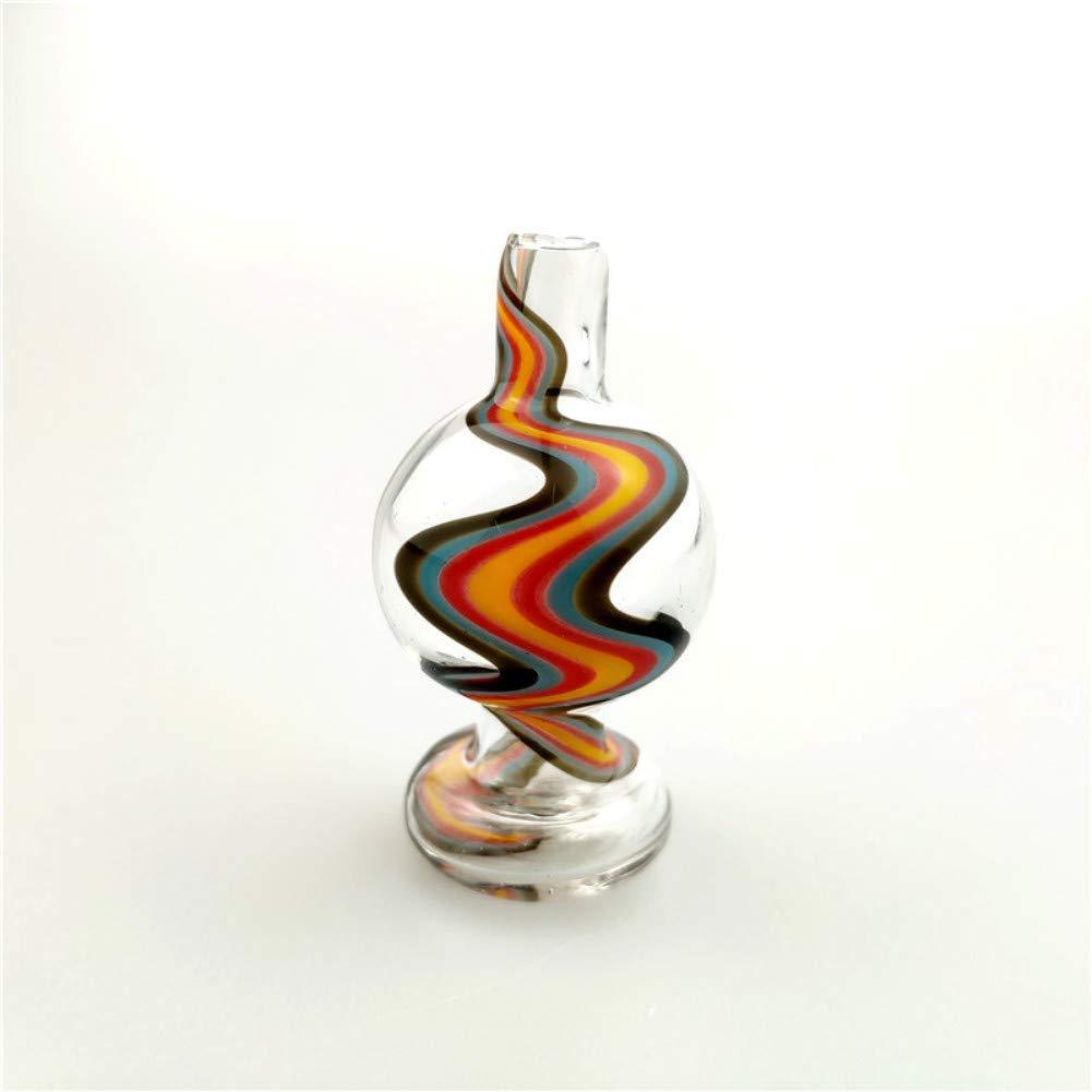 Colorful Ripple Colorful Glass Cover Cap 1 Piece