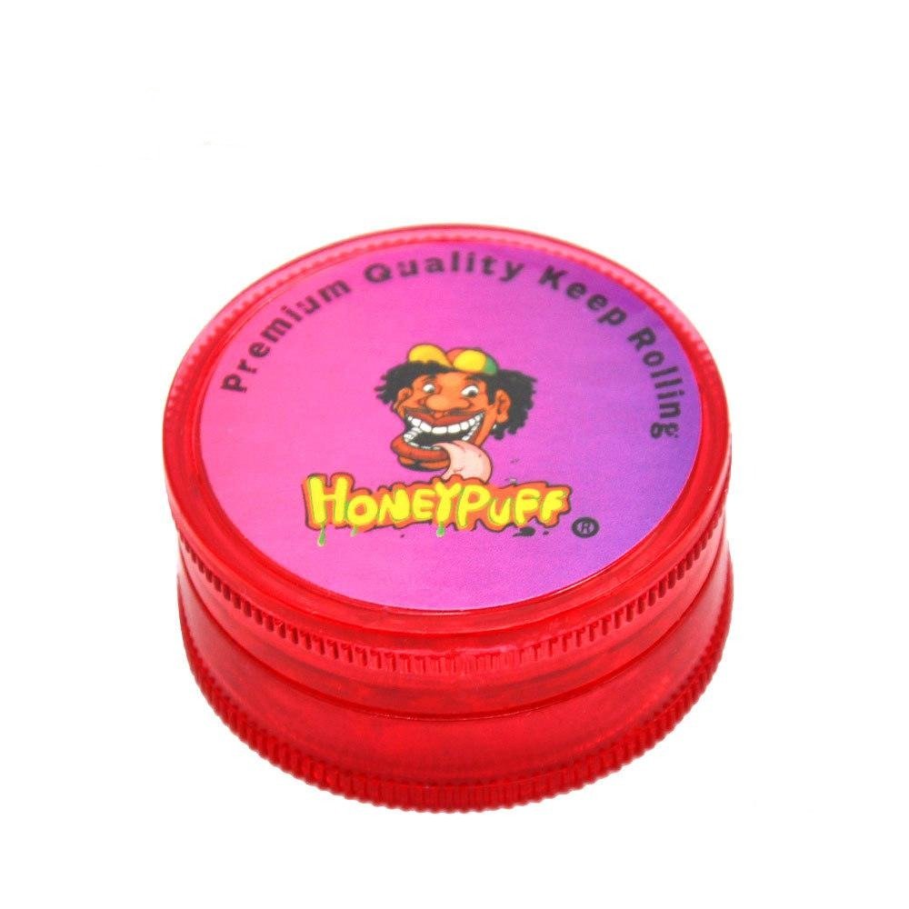 Honepuff Plastic Smoke Weed Grinder 2 Layer