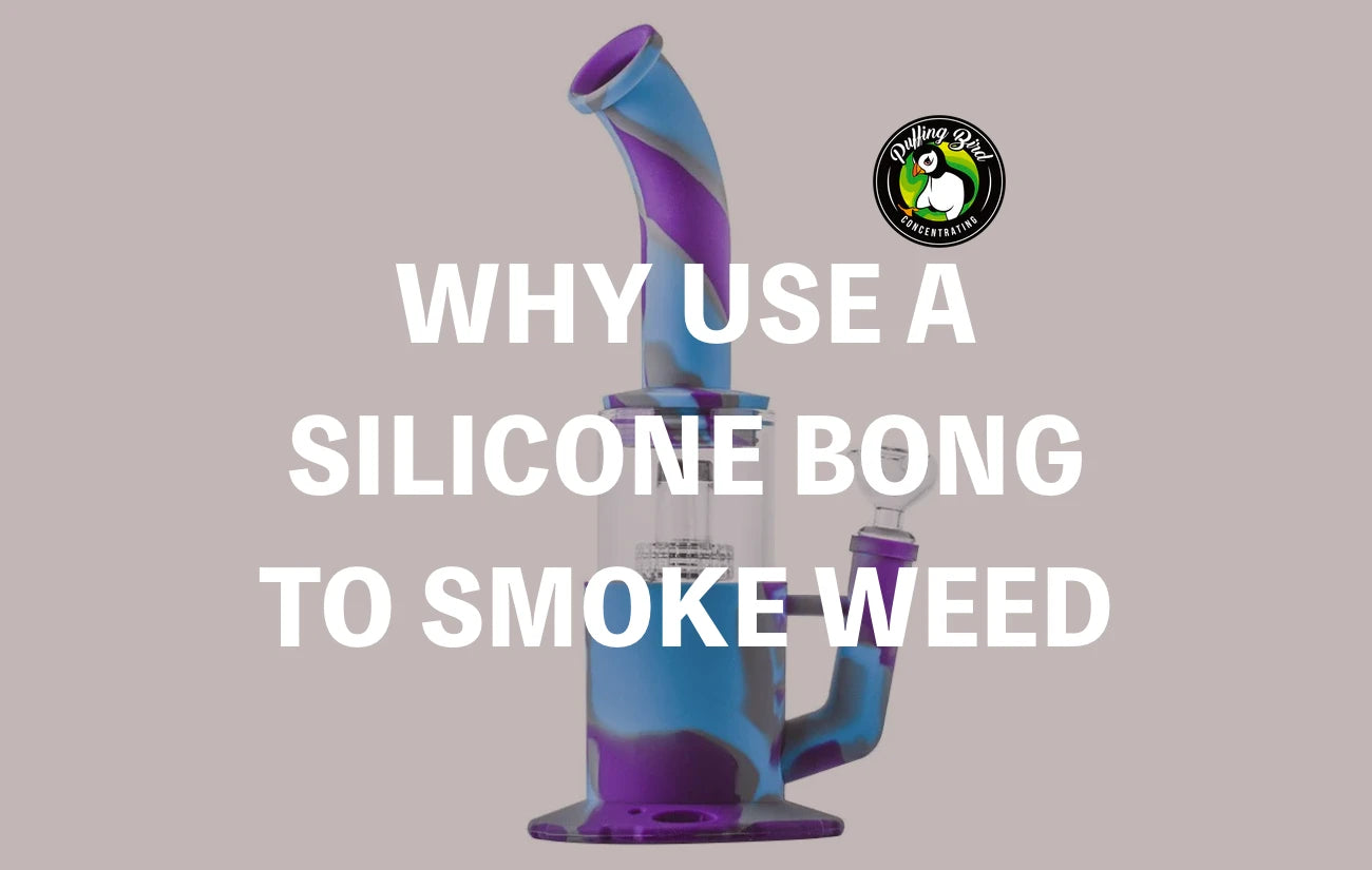 Why use a silicone bong to smoke weed?