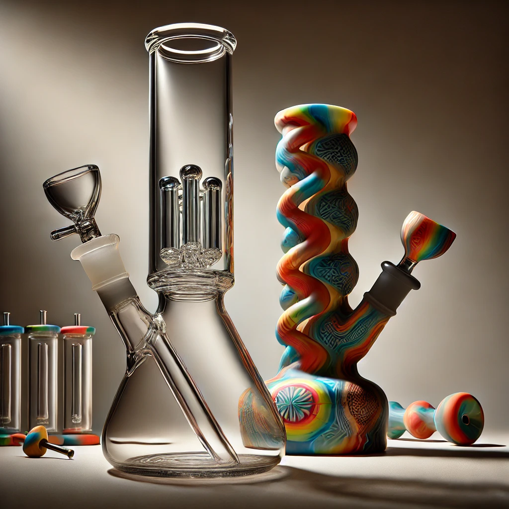 Beaker Bongs 101: Choosing Between Silicone and Glass for Beginners