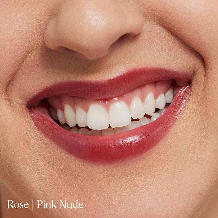 Kulfi Lassi Lips Staining Long-Lasting Moisturizing Lip Oil - Rose - pink nude - 0.14 oz