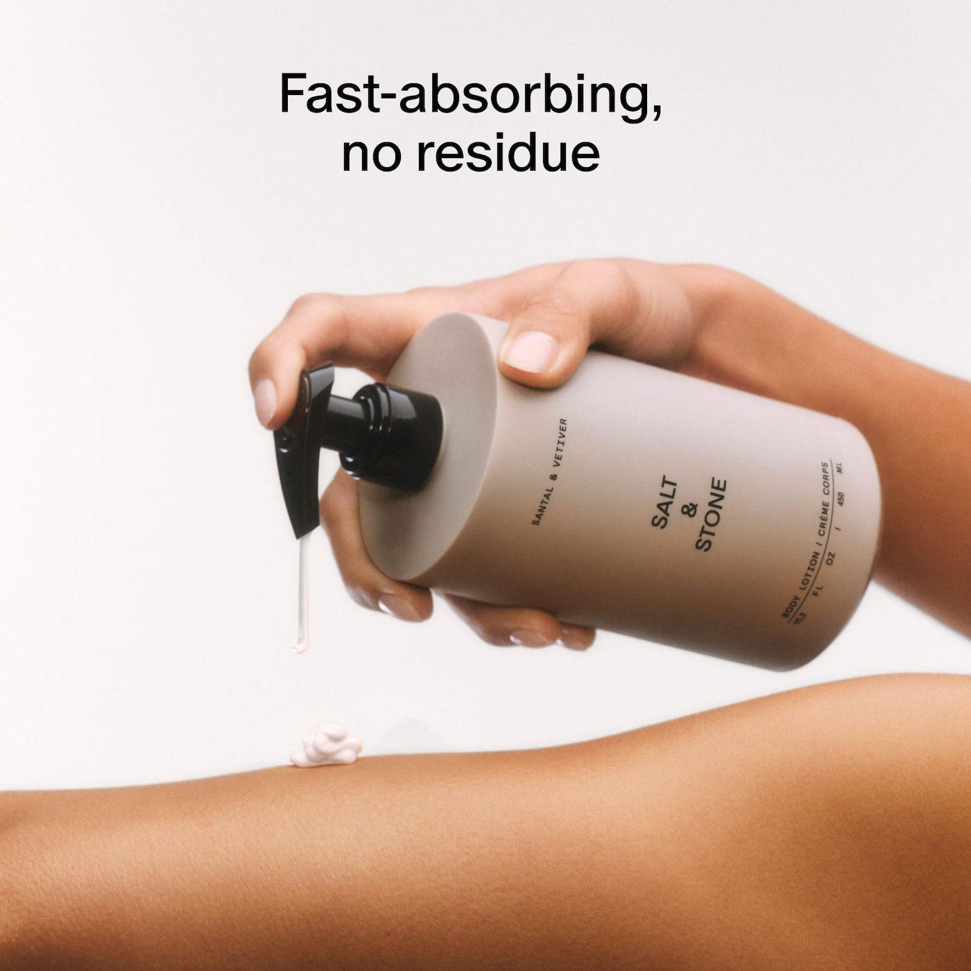 Saffron & Cedar Body Lotion with Niacinamide--15 oz / 450 mL