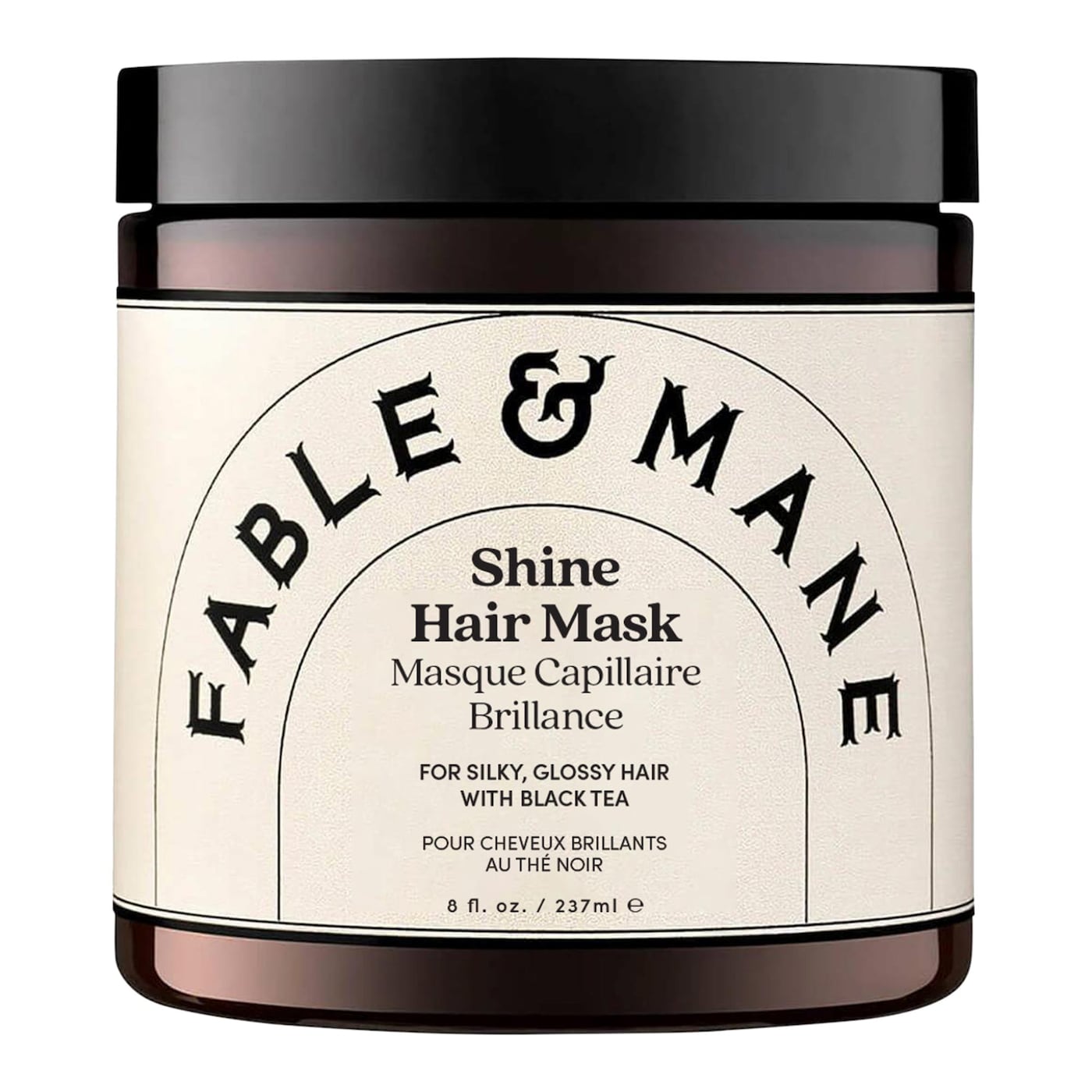 Shine Hydrating Hair Mask for Fine to Medium Hair--8 oz / 237 ml