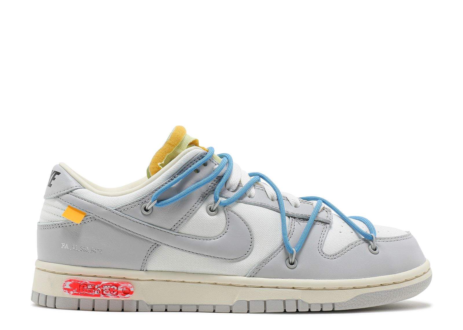Nike Off-White x Dunk Low ‘Lot 05 of 50’ Unfading Sneaker
