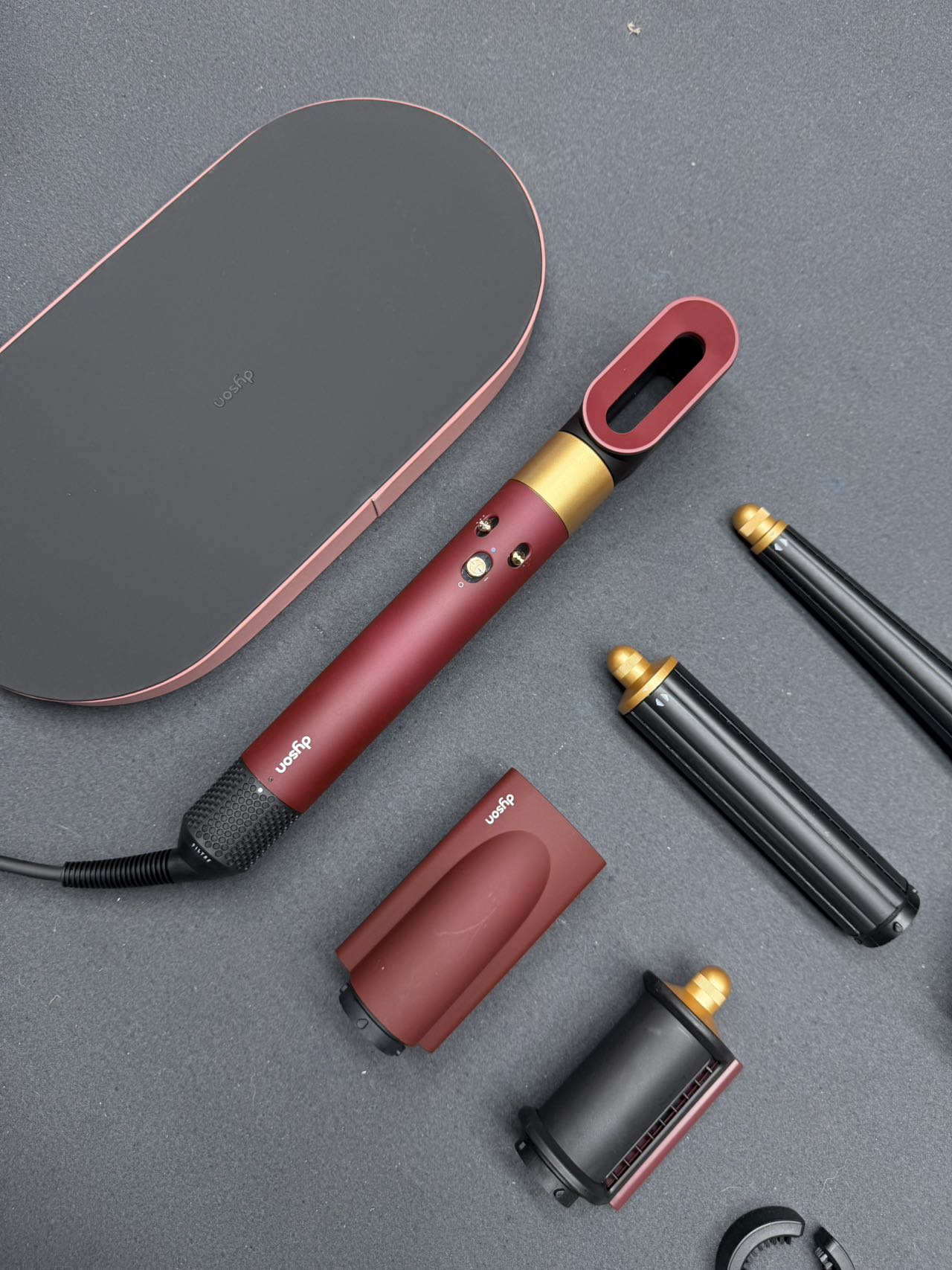 Electronic hair straightening comb HS08