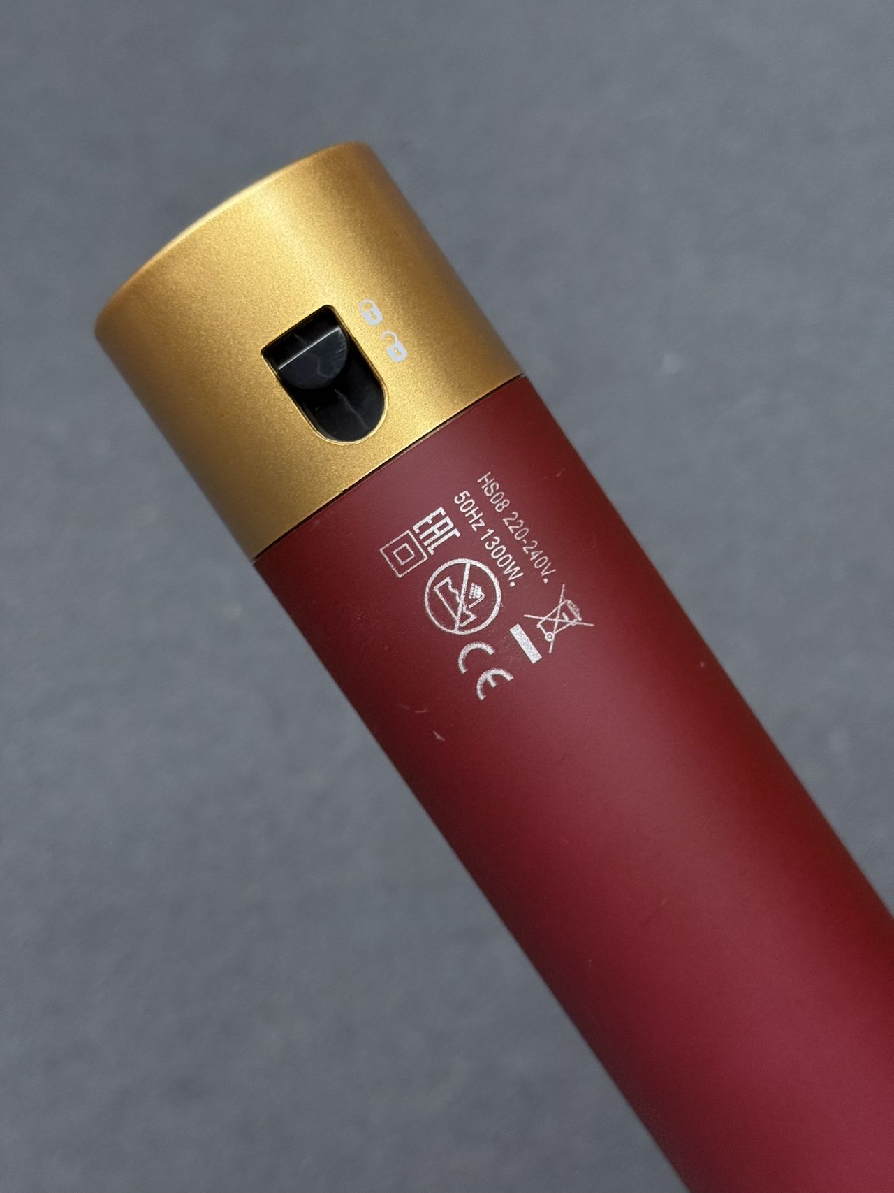 Electronic hair straightening comb HS08