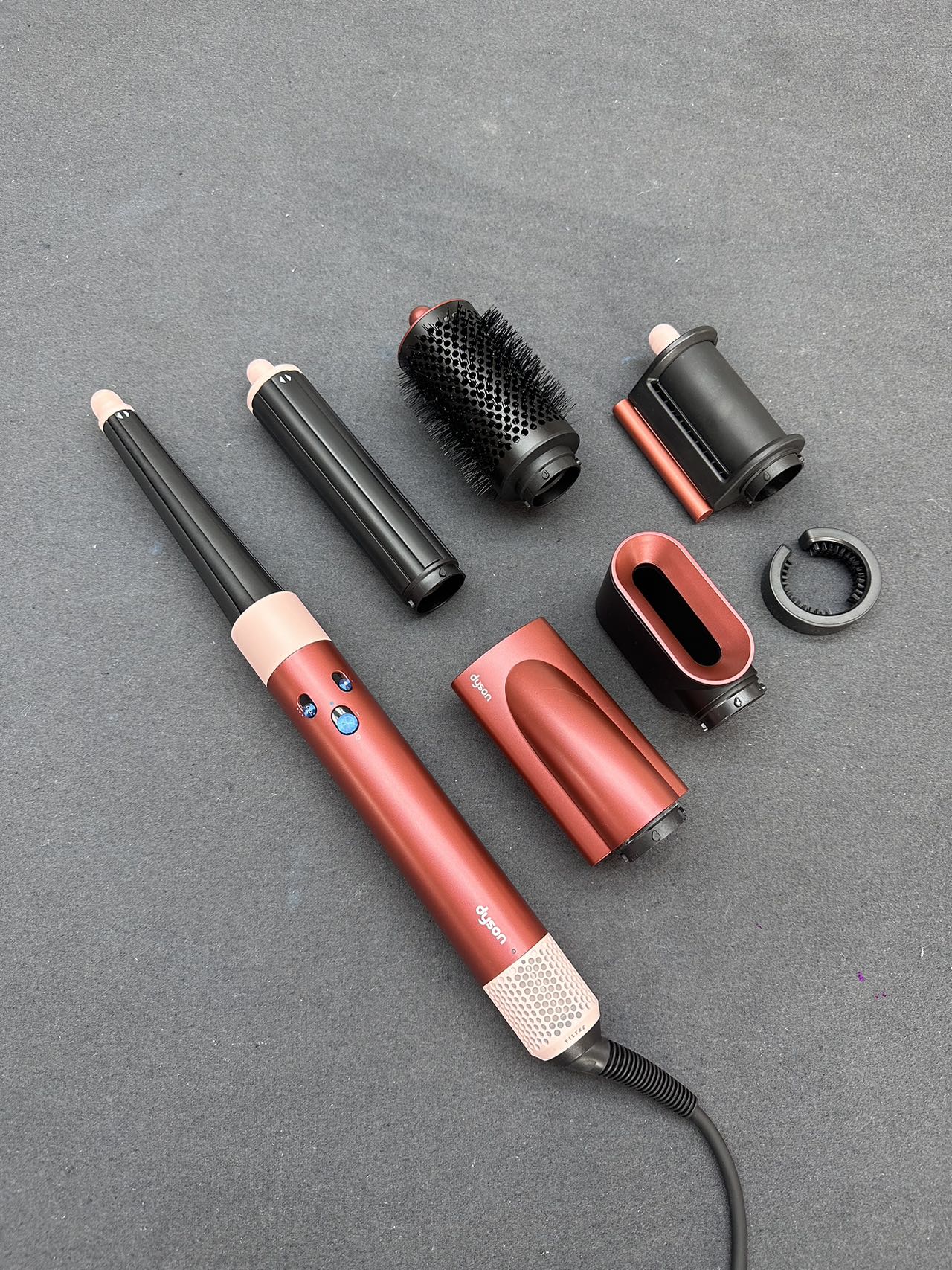 Electronic hair straightening comb HS08