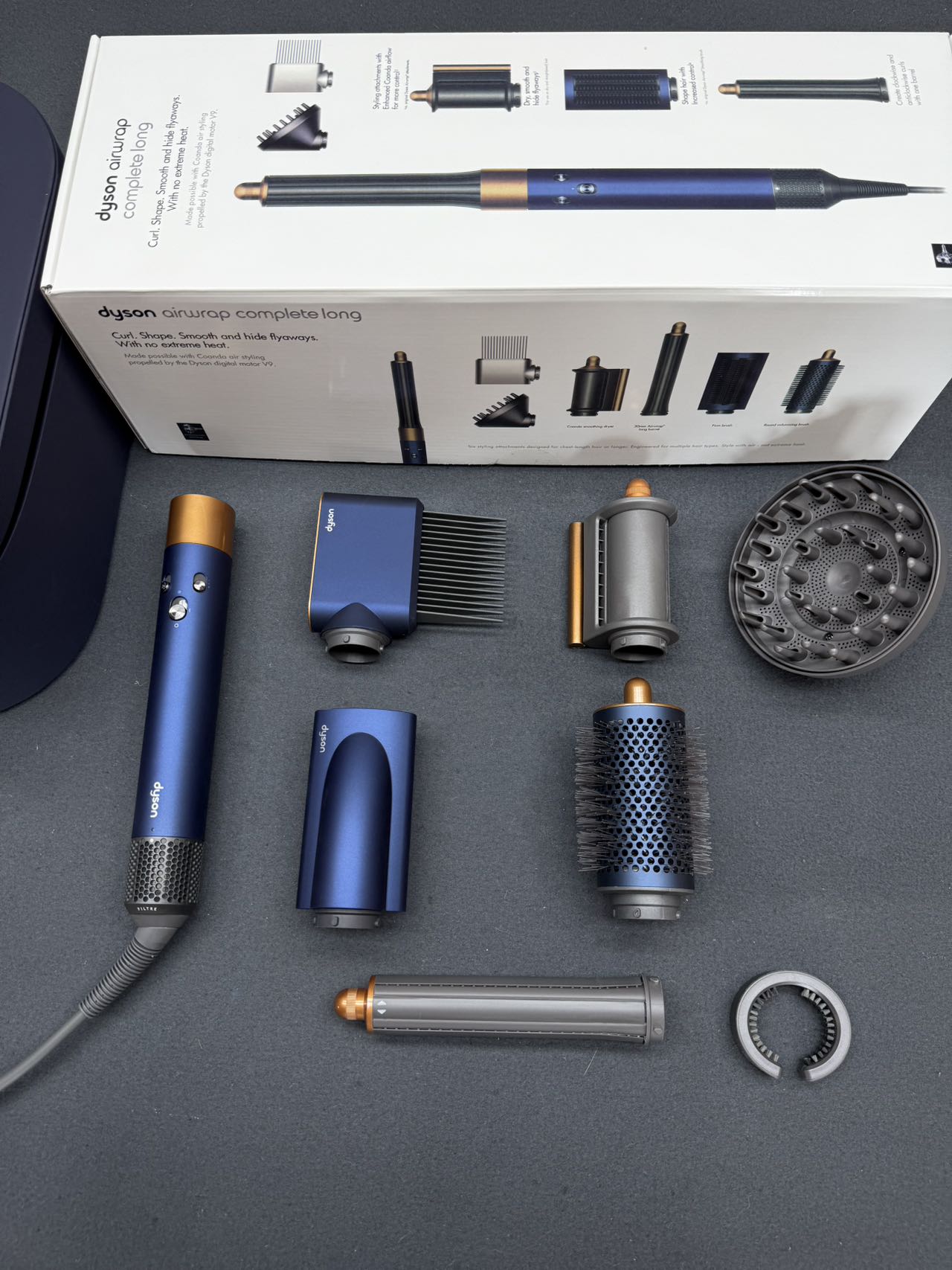 Electronic hair straightening comb HS05+