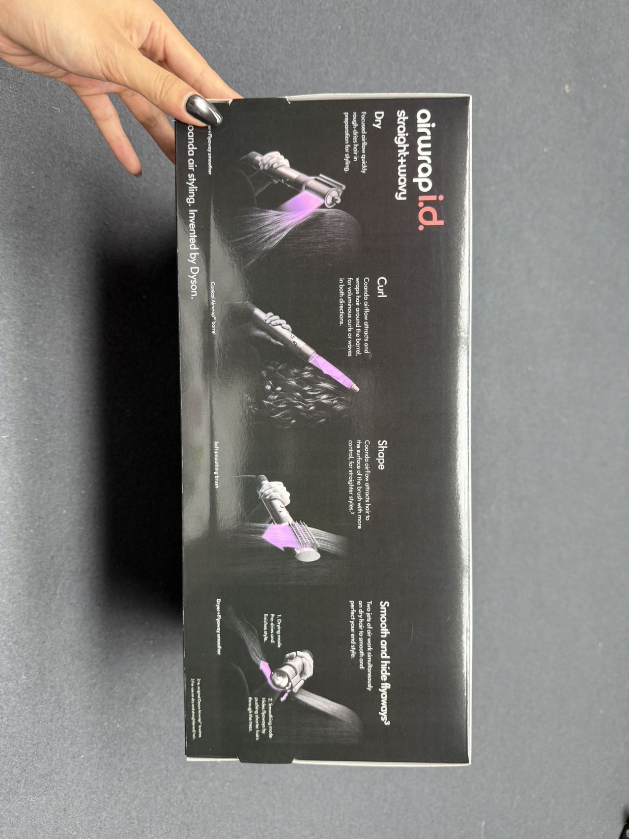 Electronic hair straightening comb HS08