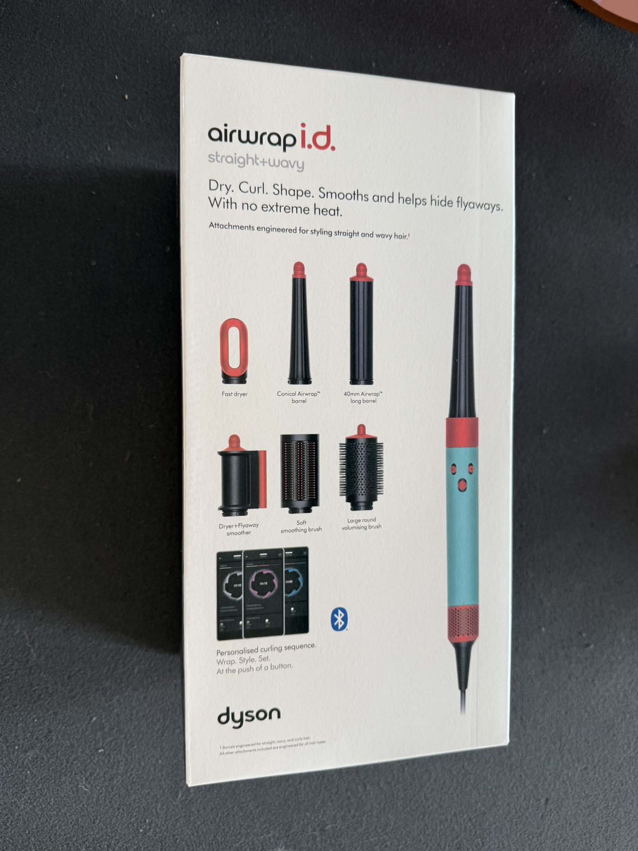 Electronic hair straightening comb HS08