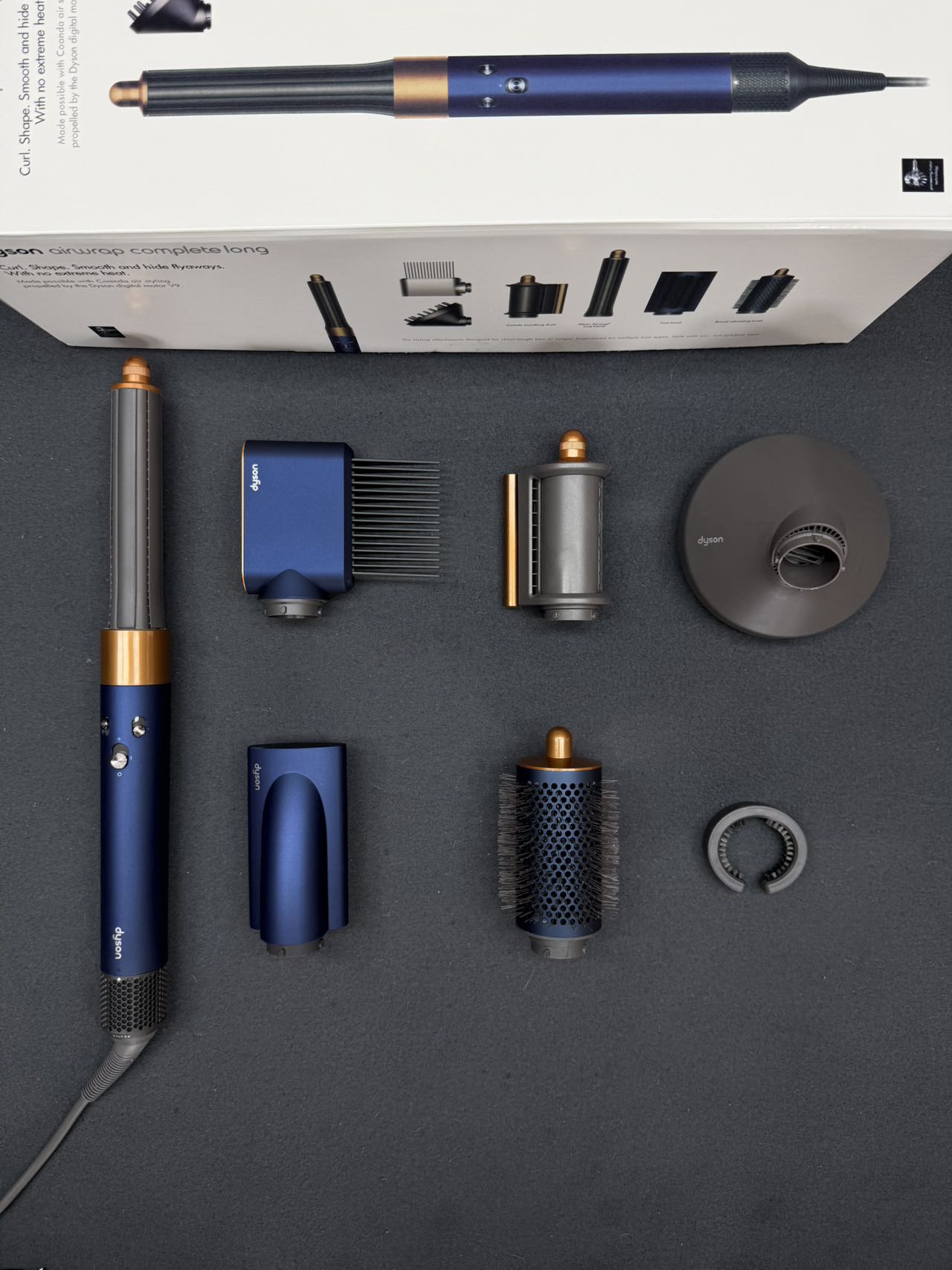 Electronic hair straightening comb HS05+