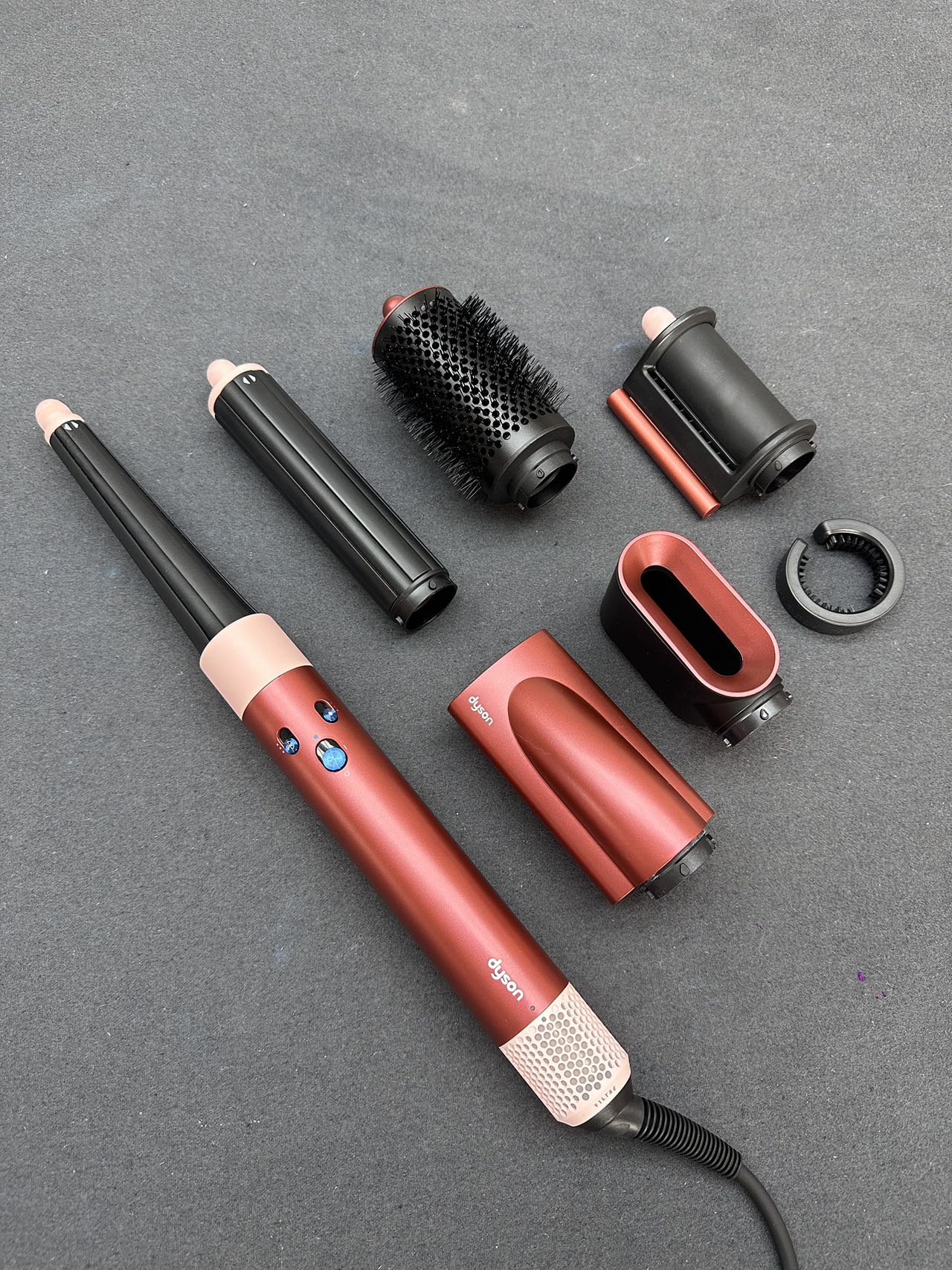 Electronic hair straightening comb HS08