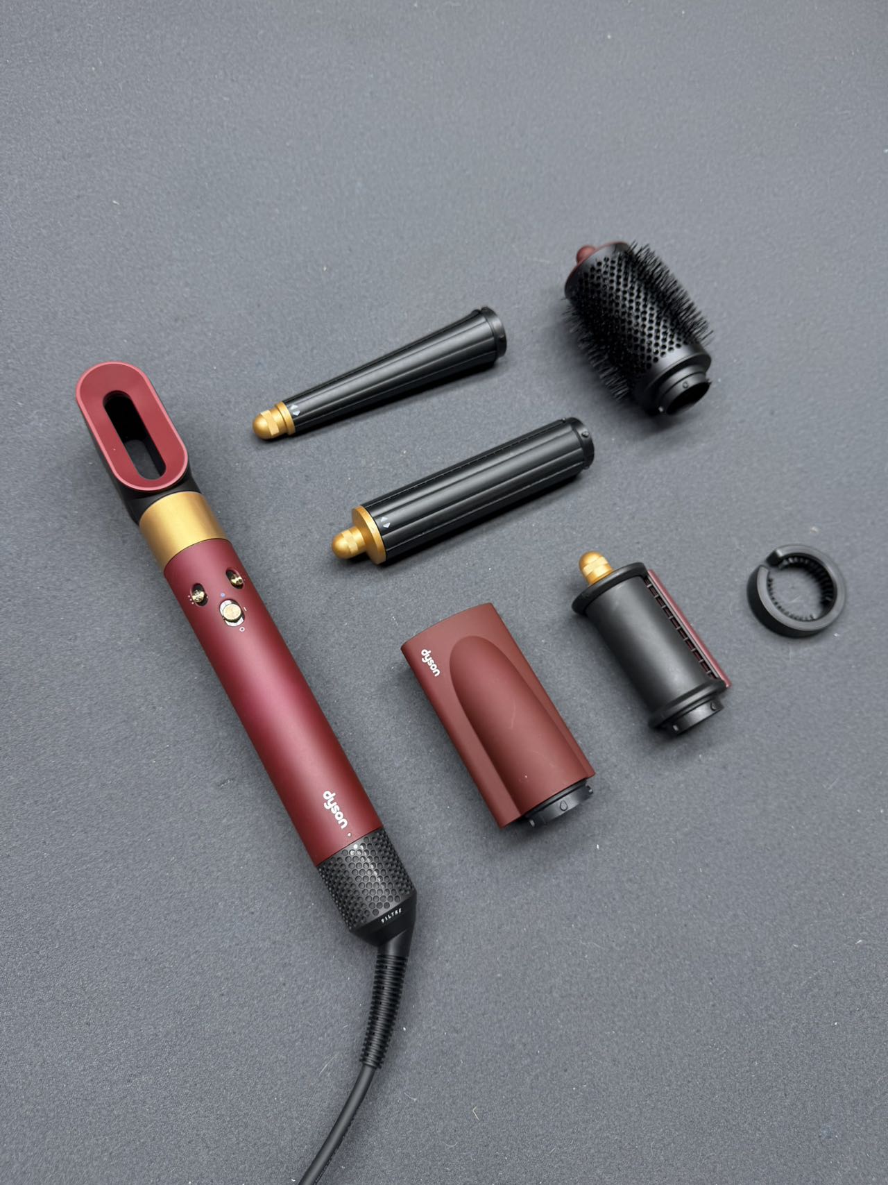 Electronic hair straightening comb HS08