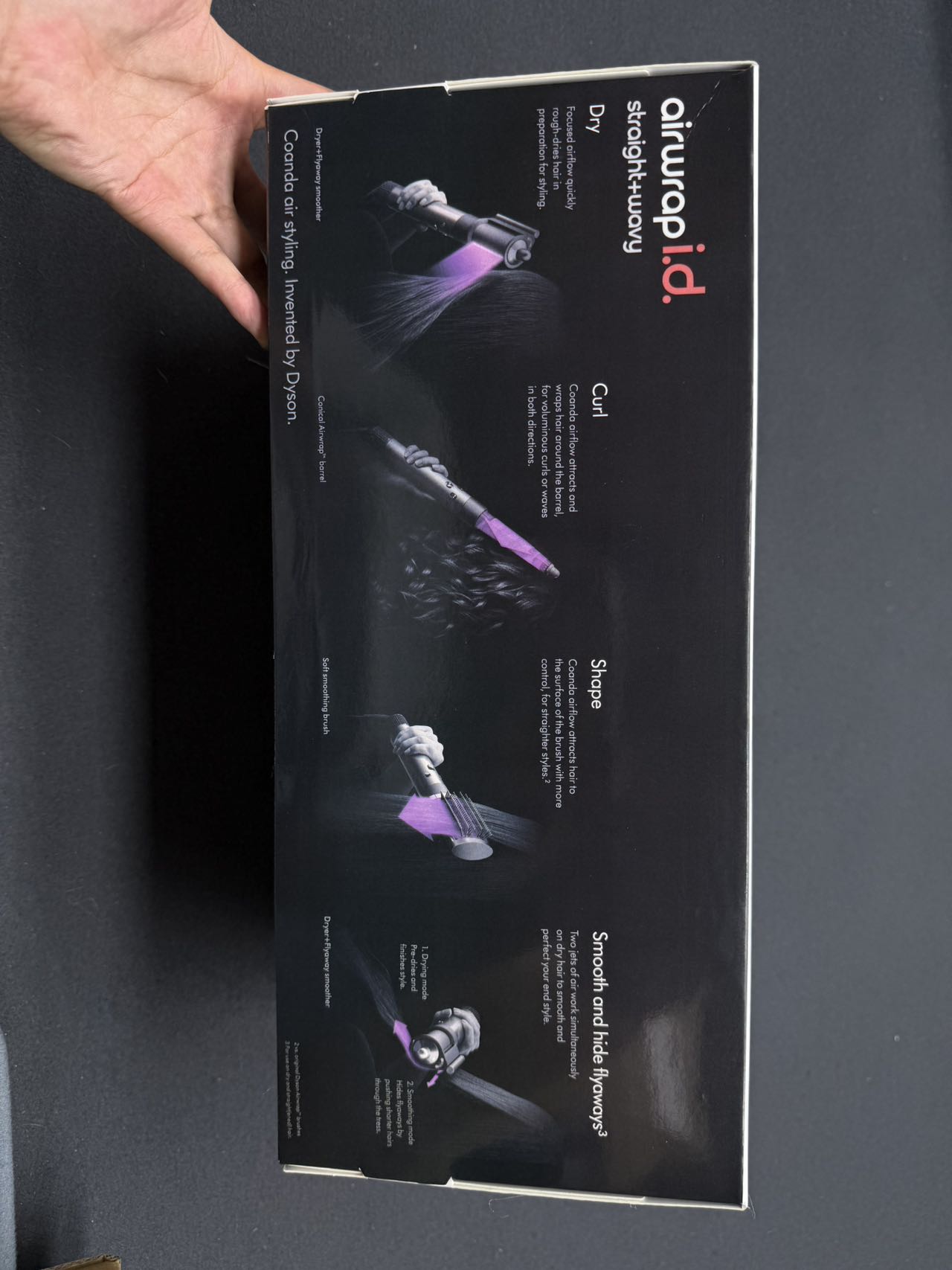 Electronic hair straightening comb HS08