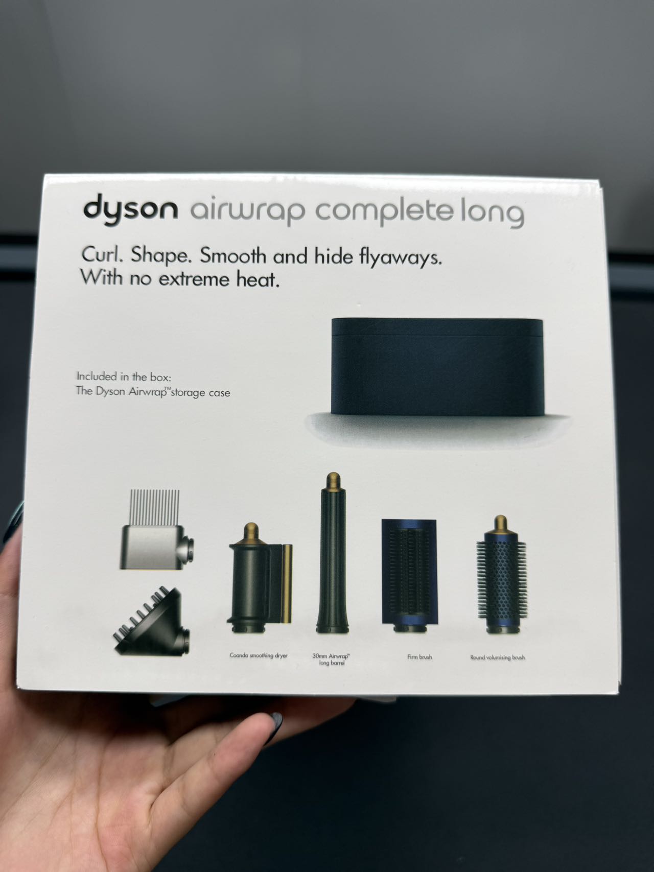 Electronic hair straightening comb HS05+