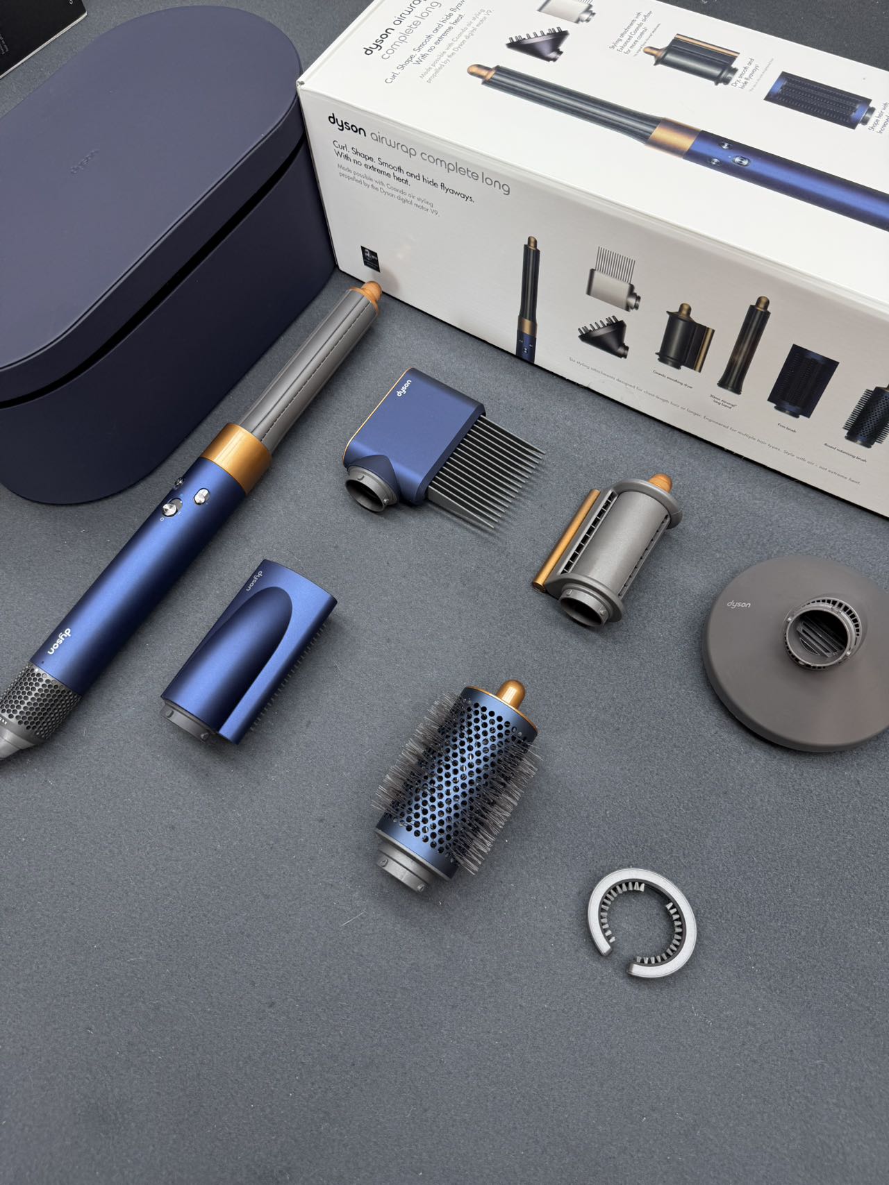 Electronic hair straightening comb HS05+