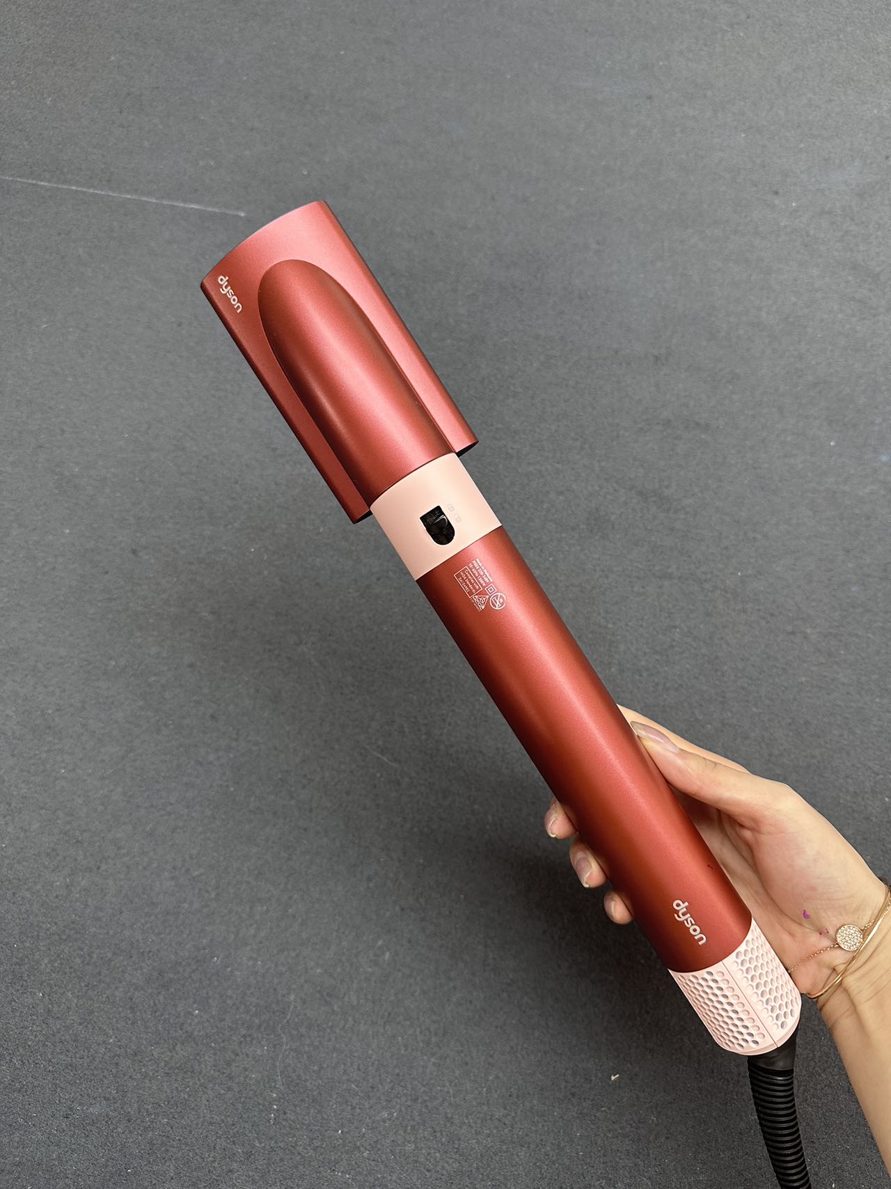 Electronic hair straightening comb HS08