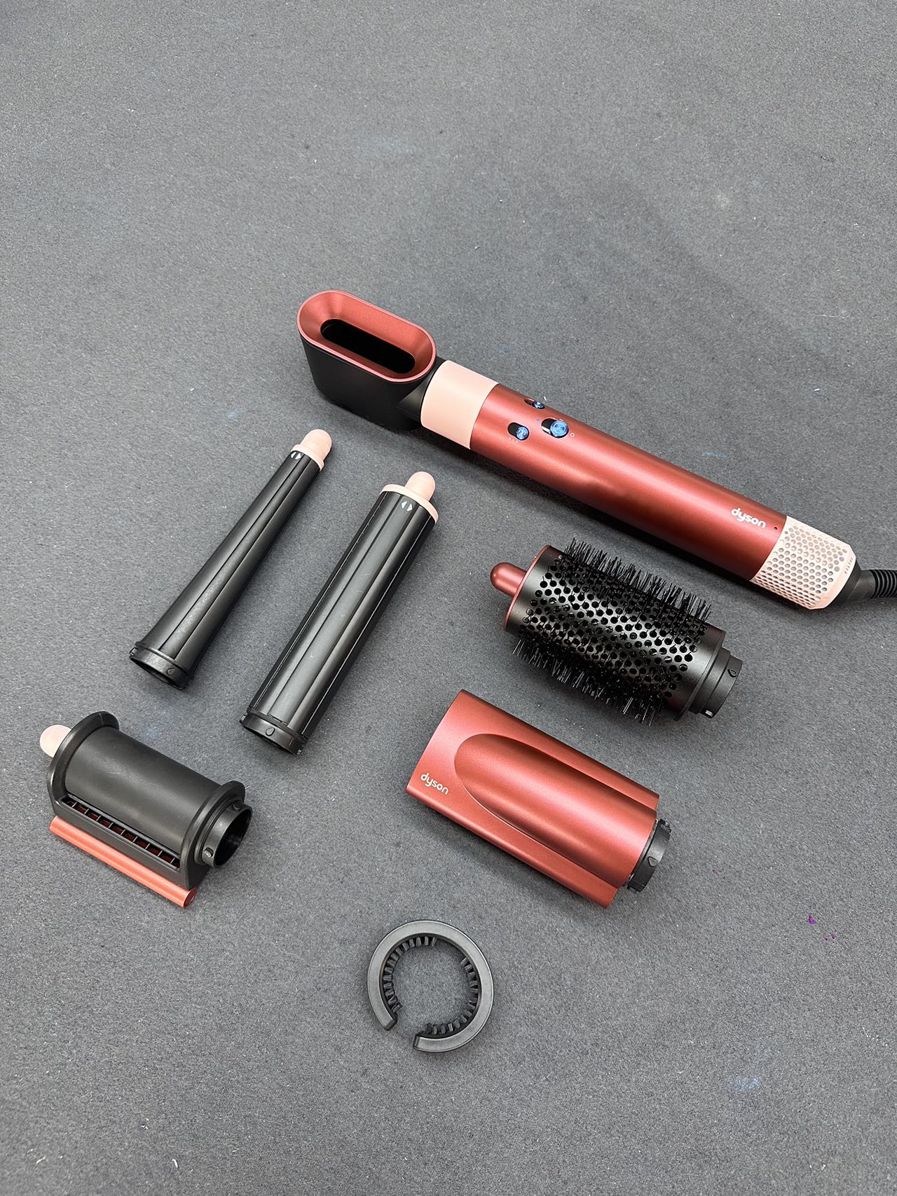 Electronic hair straightening comb HS08