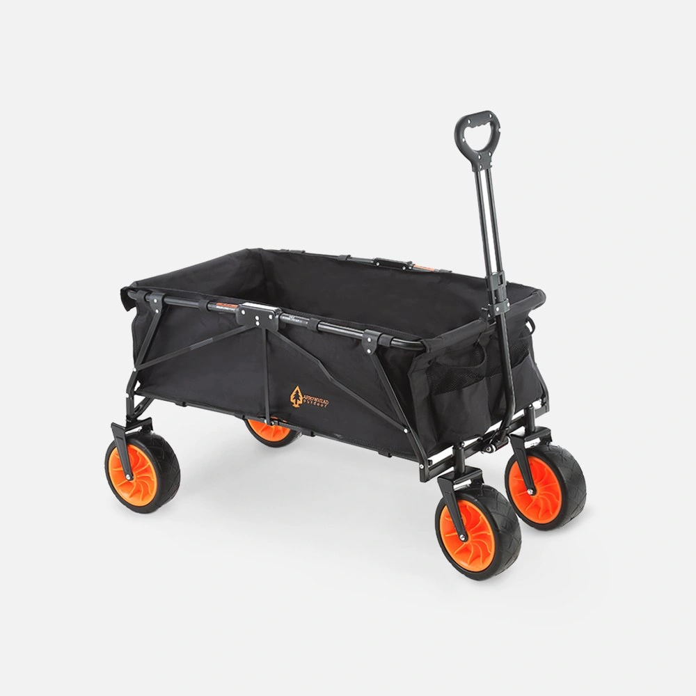 Outdoor folding cart