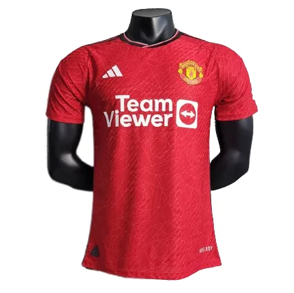 23-24 Manchester United Jersey Home Player Version