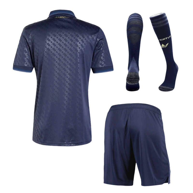 2024-25 Juventus Third Away Custom Full Soccer Kits Save The Children Sponsor