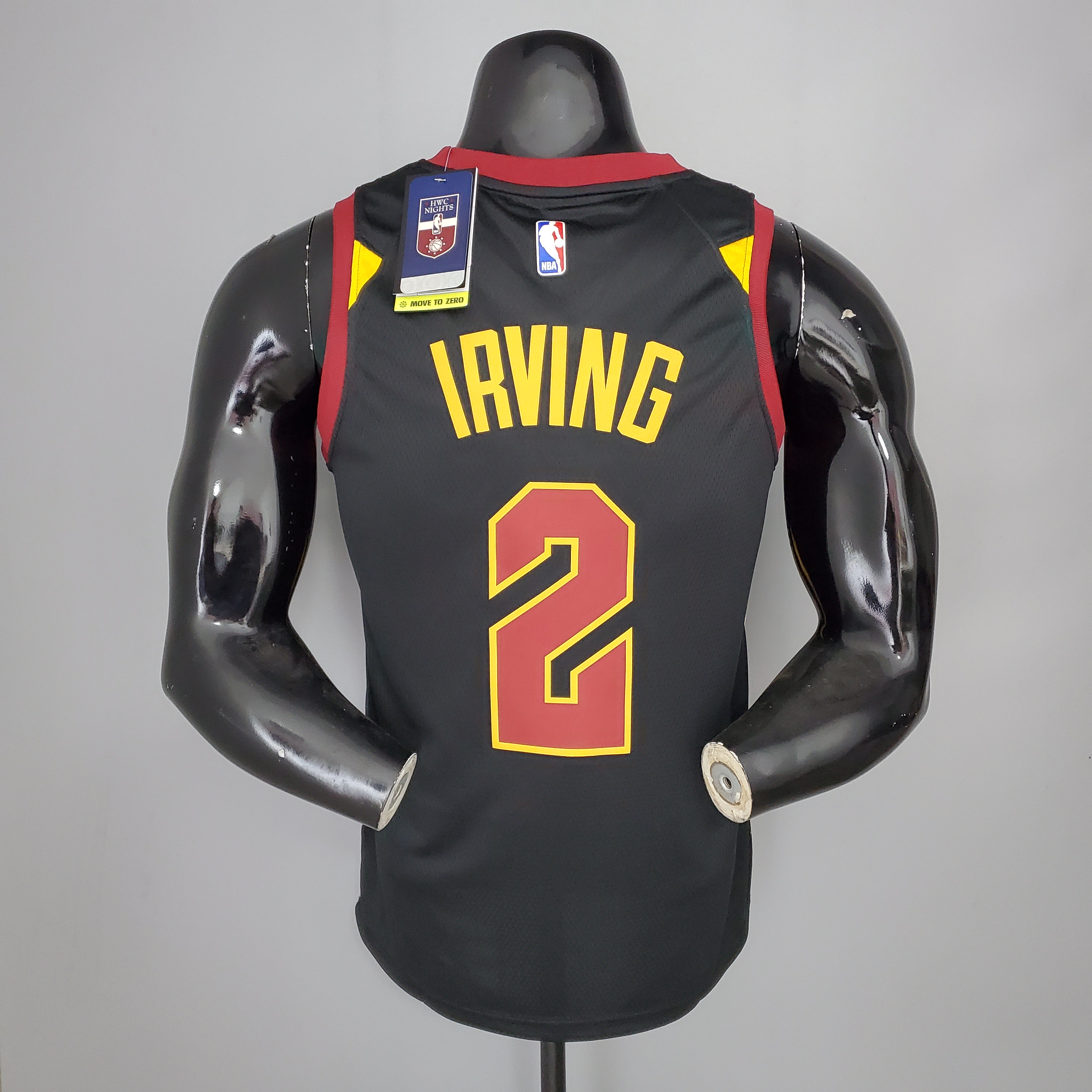 Kyrie Irving Cleveland Cavaliers Theme Limited Edition Swingman Jersey Black