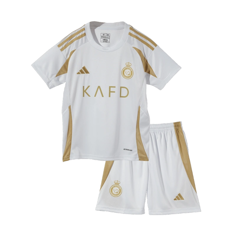 Kids Al Nassr Custom Third Away Soccer Kits 2024-25