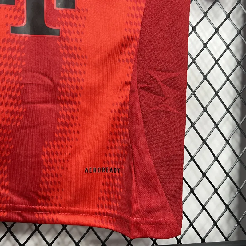 24-25 Bayern Munich Home Soccer Kids Kit Jersey+Shorts