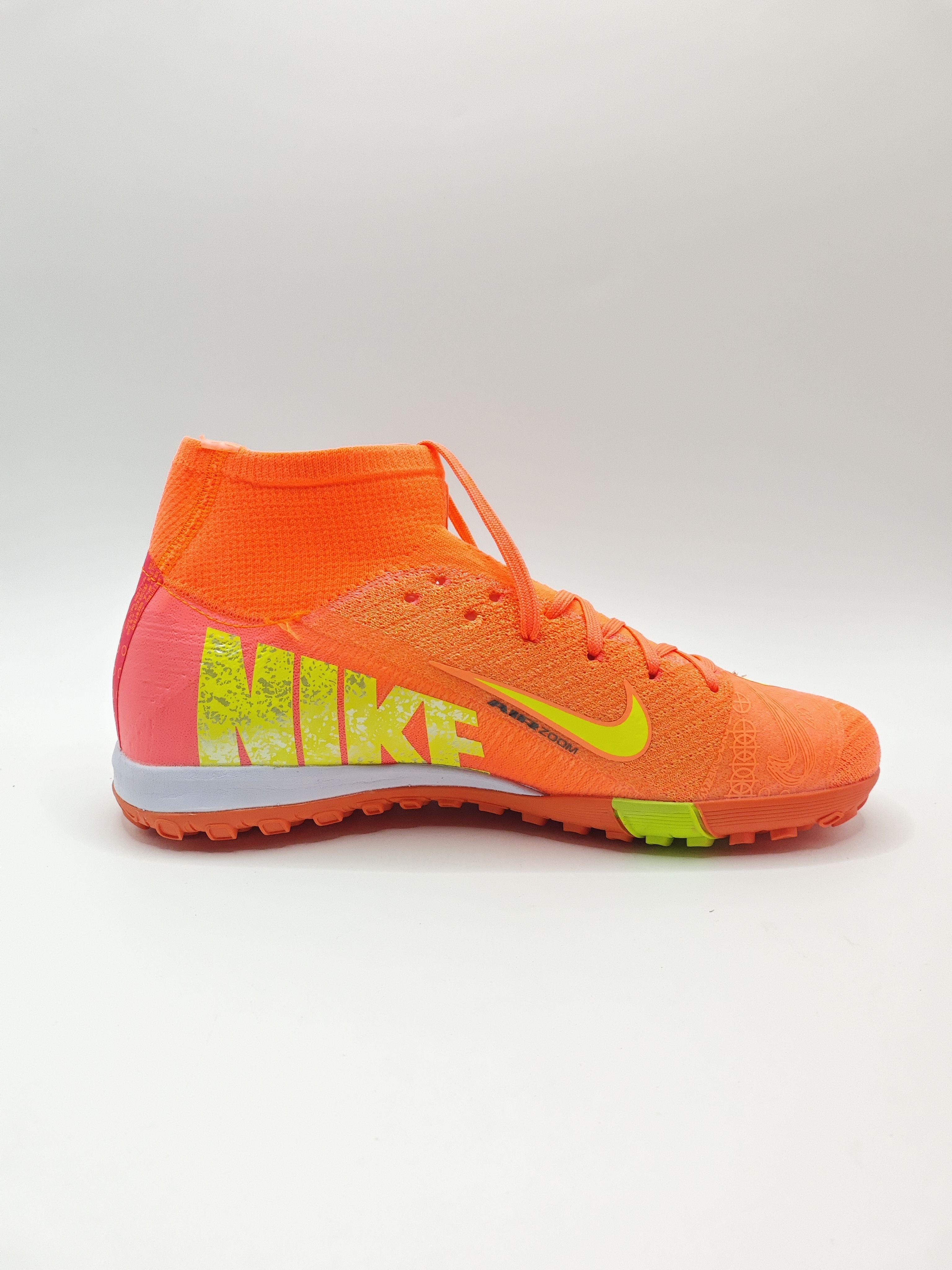 Nike Mercurial 16 High-Top Built-in Full Air Cushion Waterproof Knit Turf Studs MD Outsole Soccer Cleats