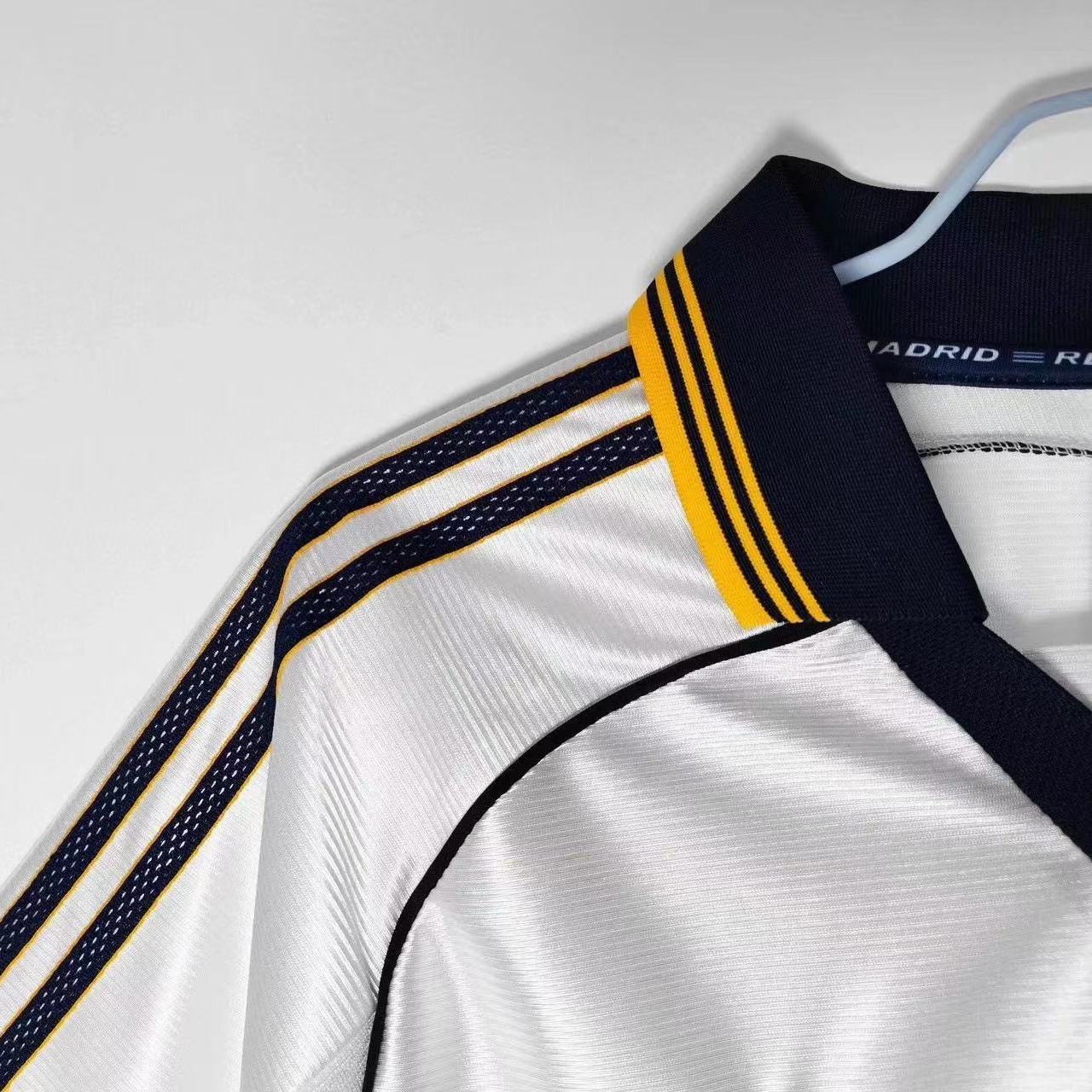 Real Madrid Retro Jersey Home Shirt 1998-00